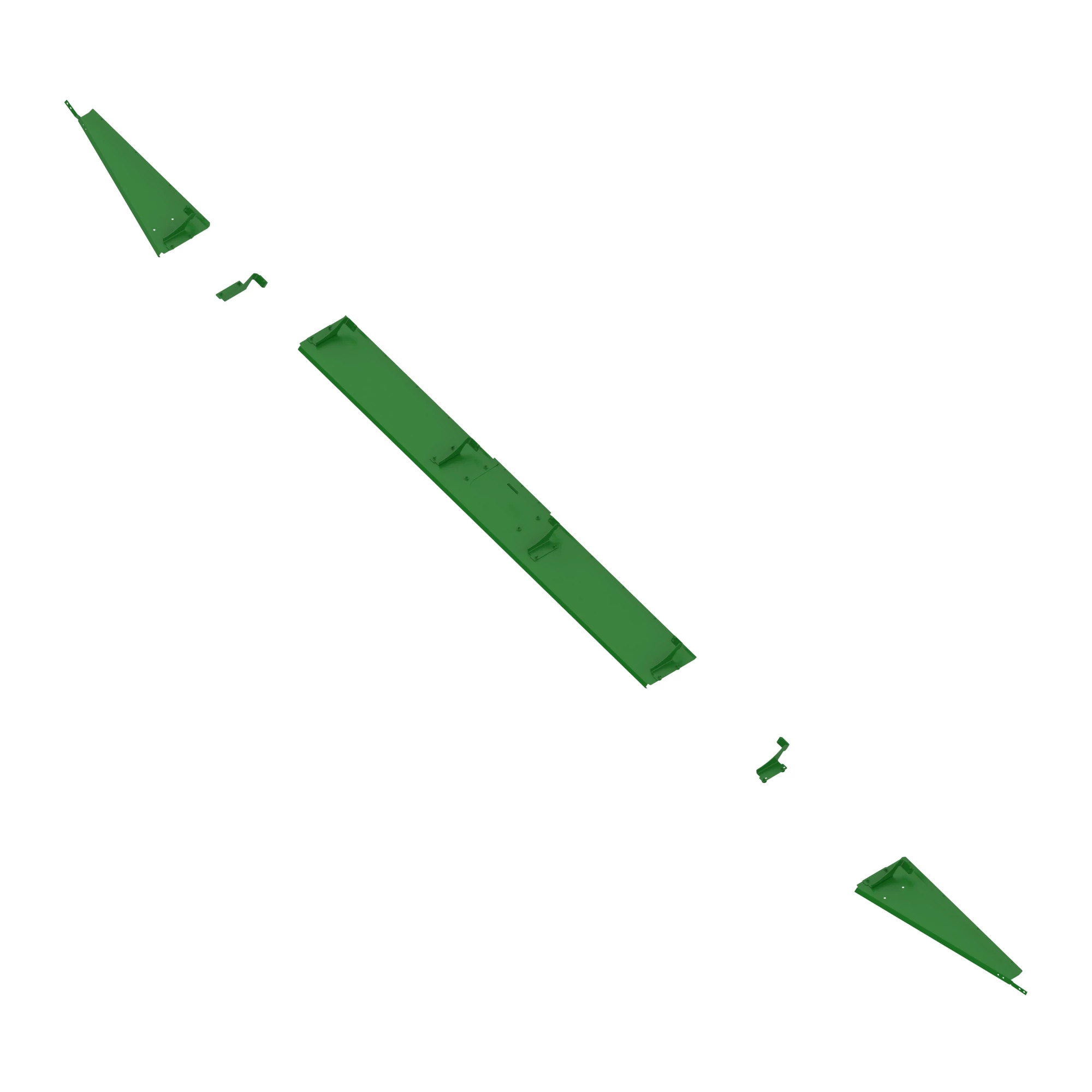 John Deere Top Beam Crop Deflector Kit - KXE10492