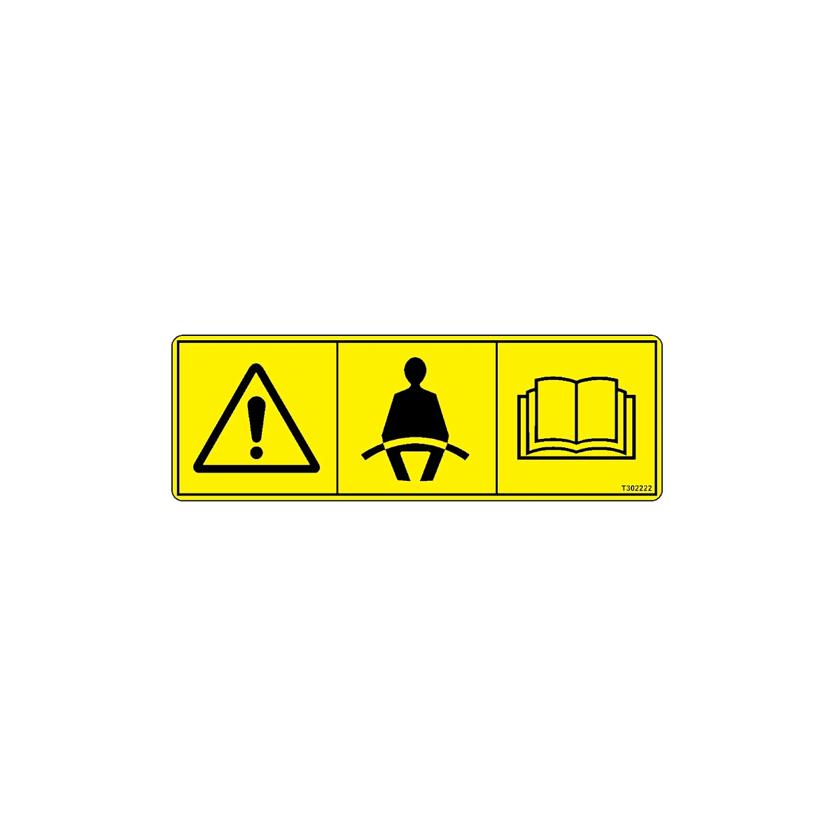 Decal, No Text Trainer Seat