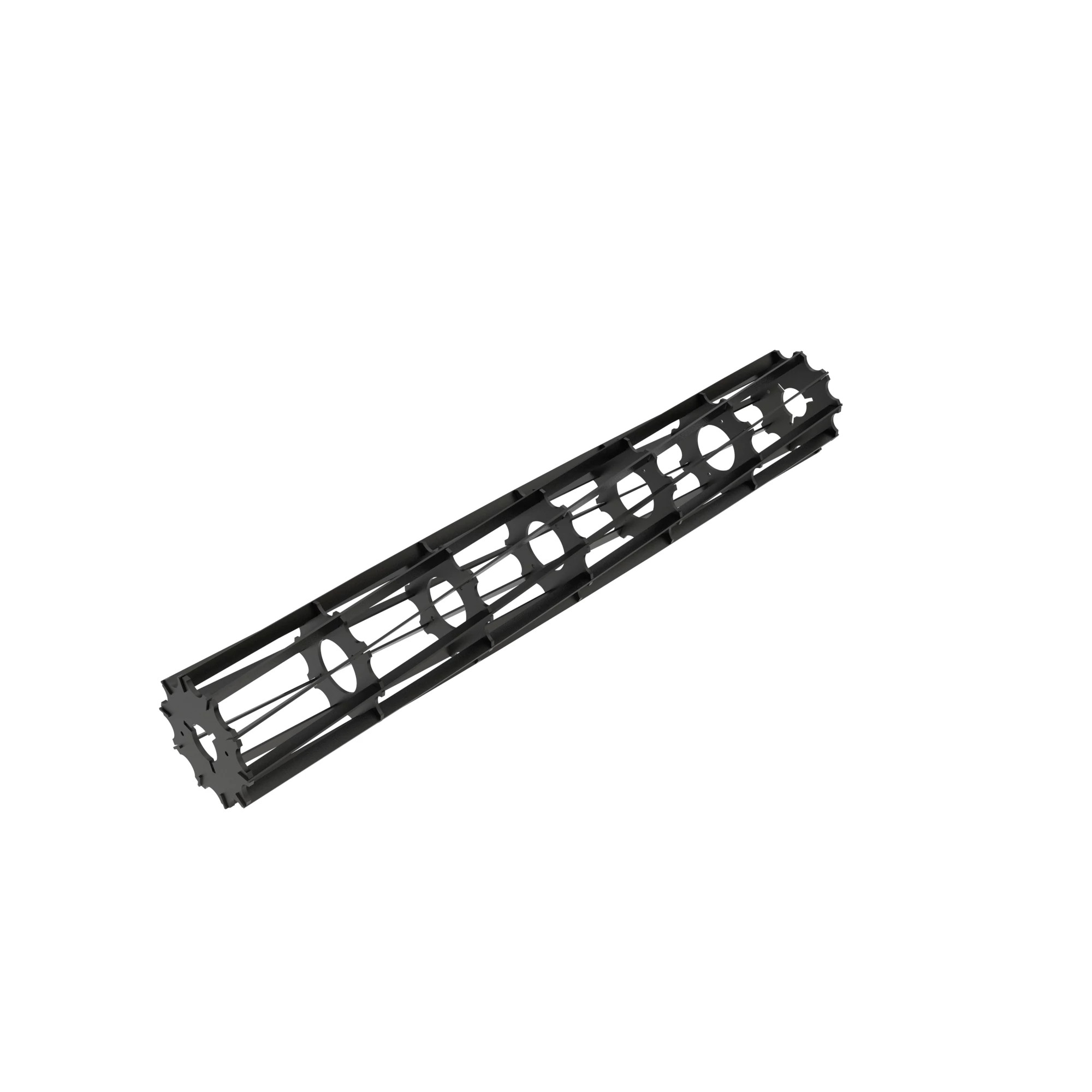 John Deere Flat Bar Rolling Basket - AKK16149