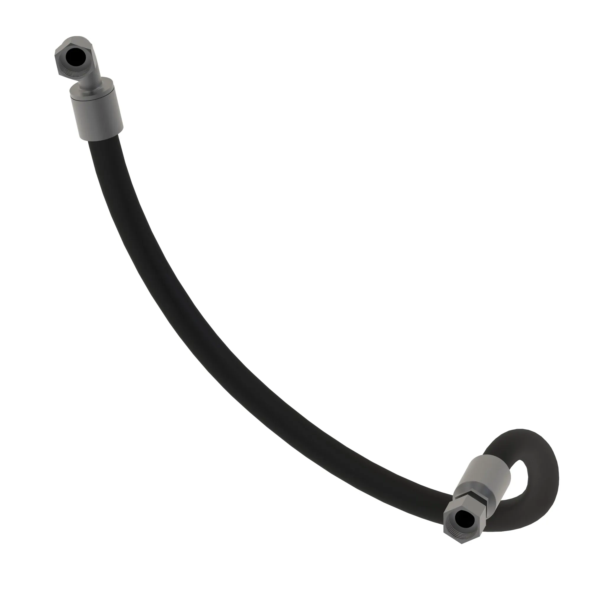 John Deere Hydraulic Reservoir to Hydraulic Pump Hydraulic Hose - AT540113