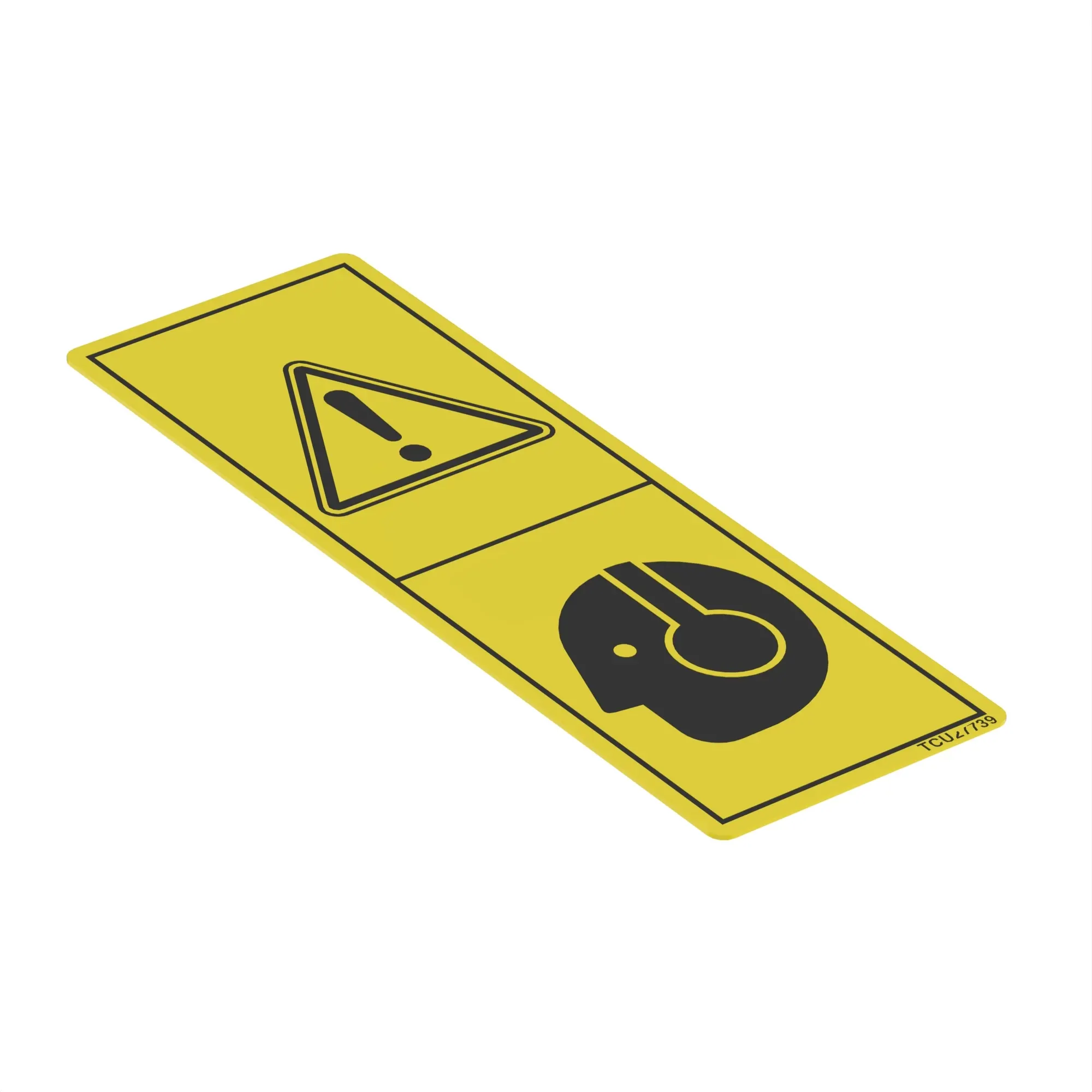 Label, Hearing Protection, Ce