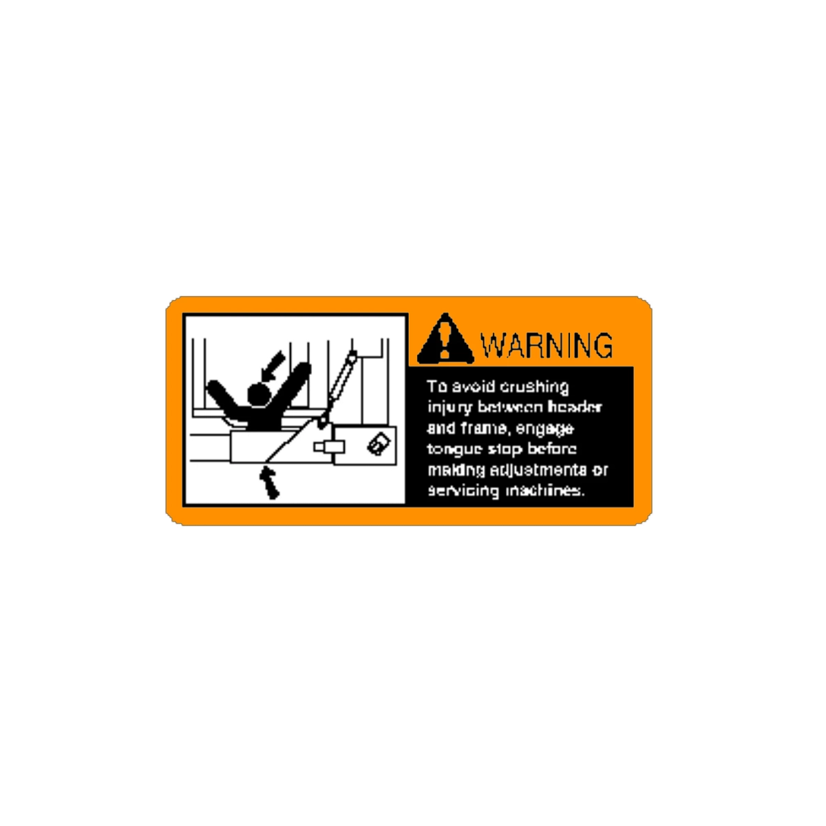 Label (Tongue Position Stop)