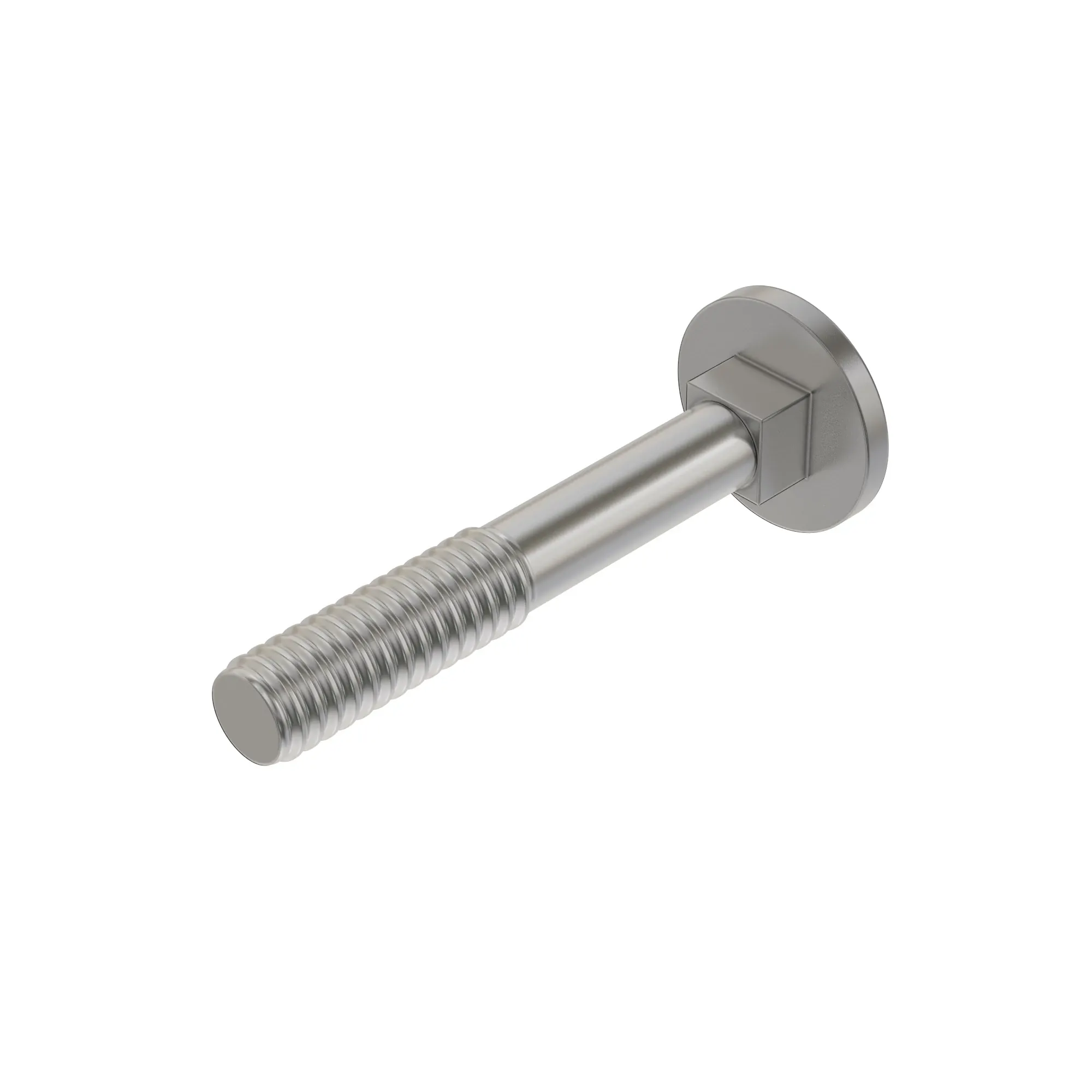 John Deere Round Head Square Neck Bolt, M6 X 45 - 03M7479