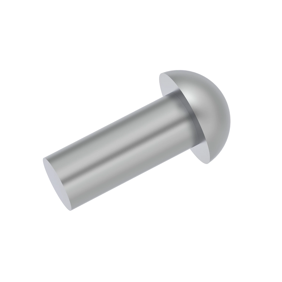Rivet, Solid, Button Head