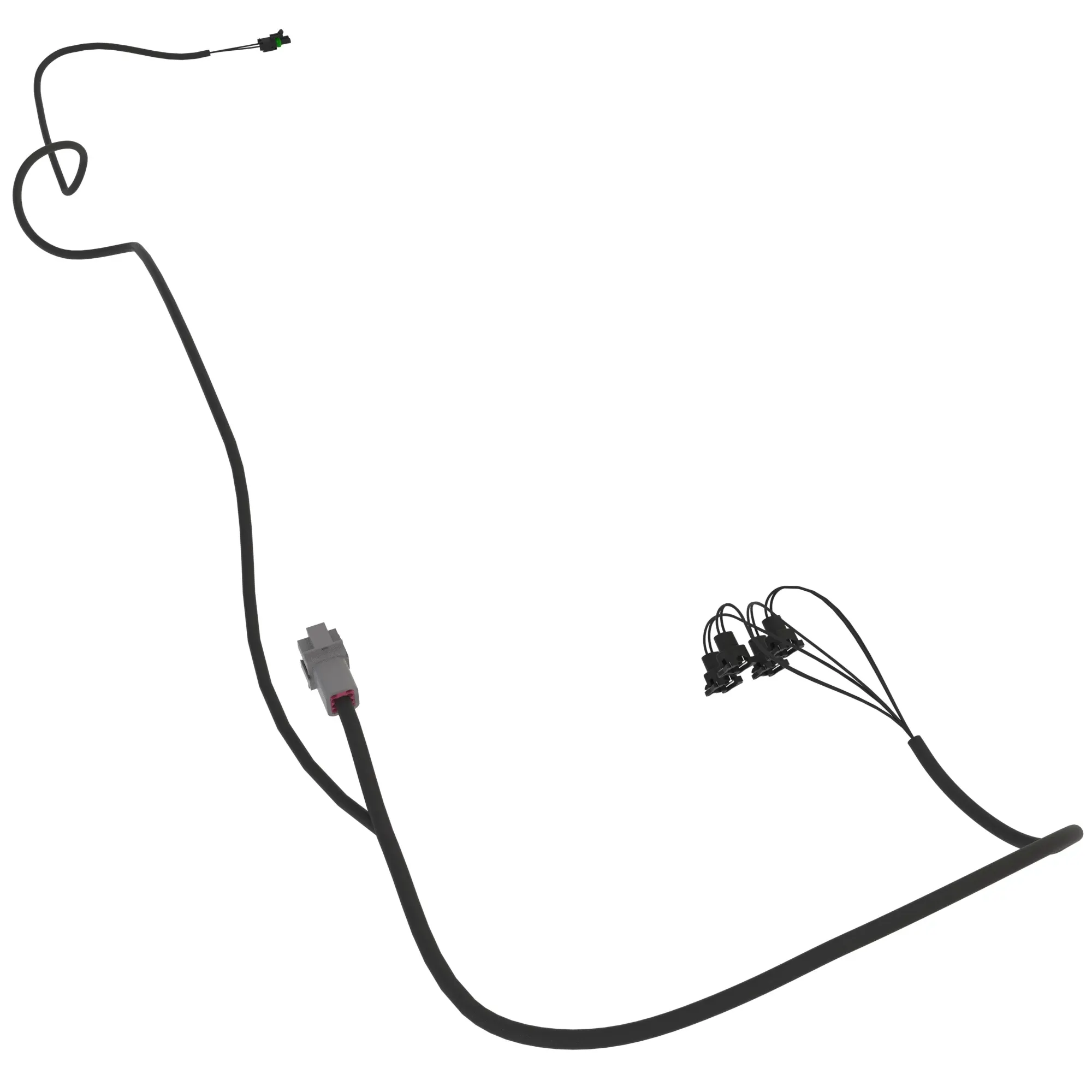 John Deere Circle Saw Chassis Harness Assembly - AT526778