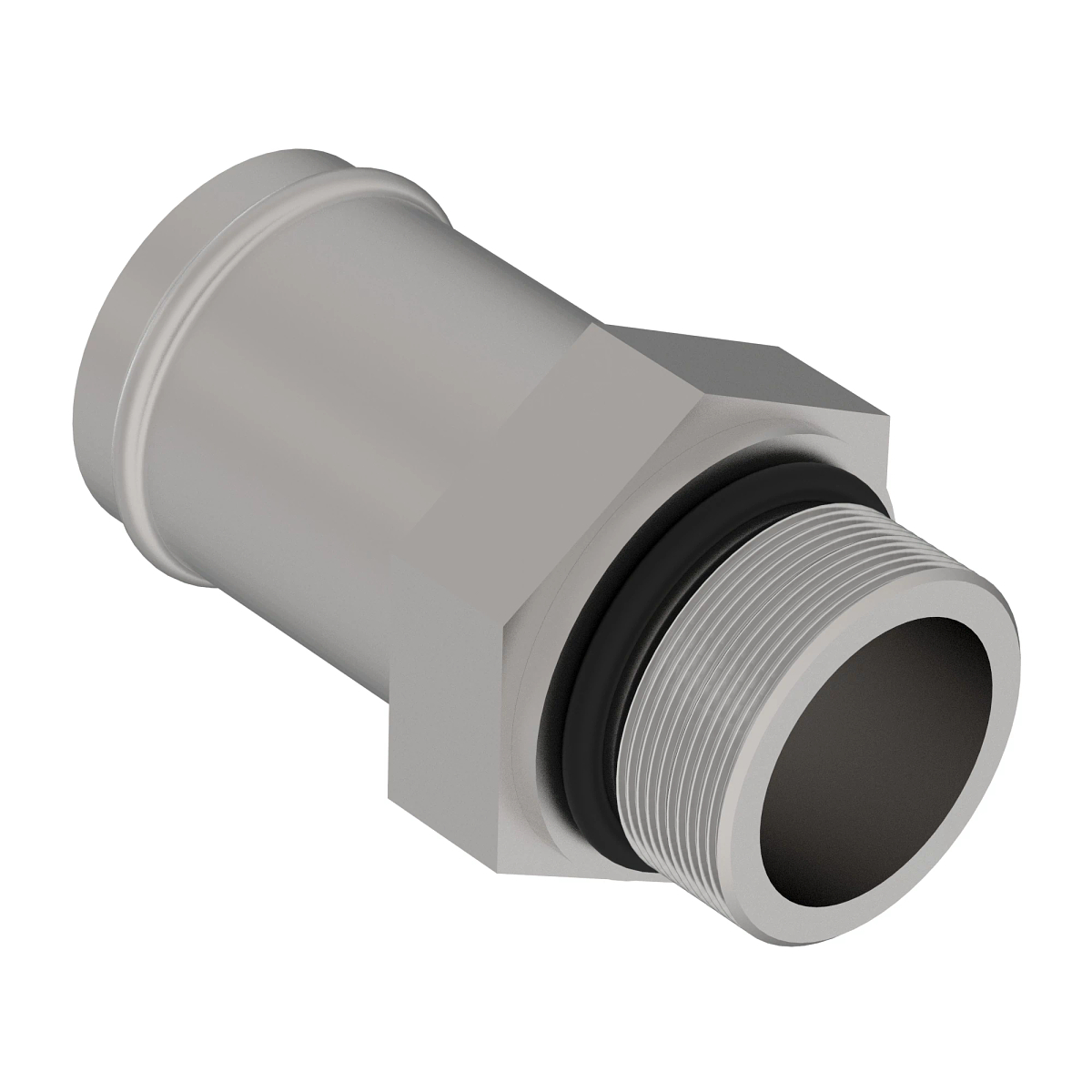 John Deere Adapter Fitting Straight with O-Ring - AT467850