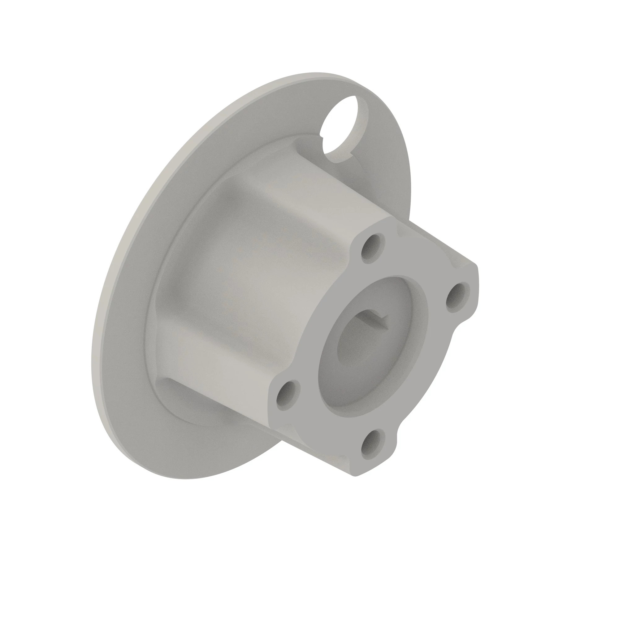 HUB, W/BRAKE ROTOR