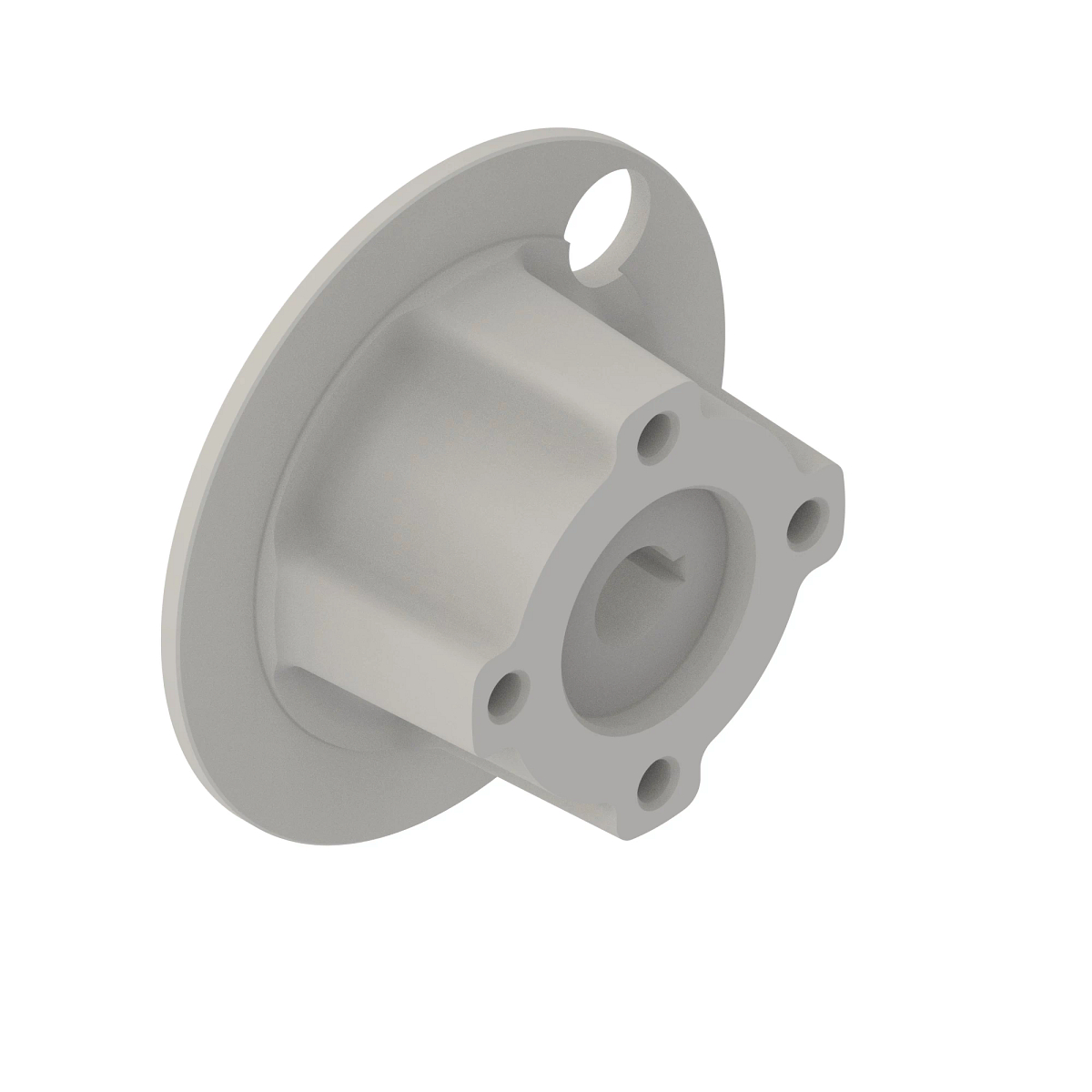 HUB, W/BRAKE ROTOR