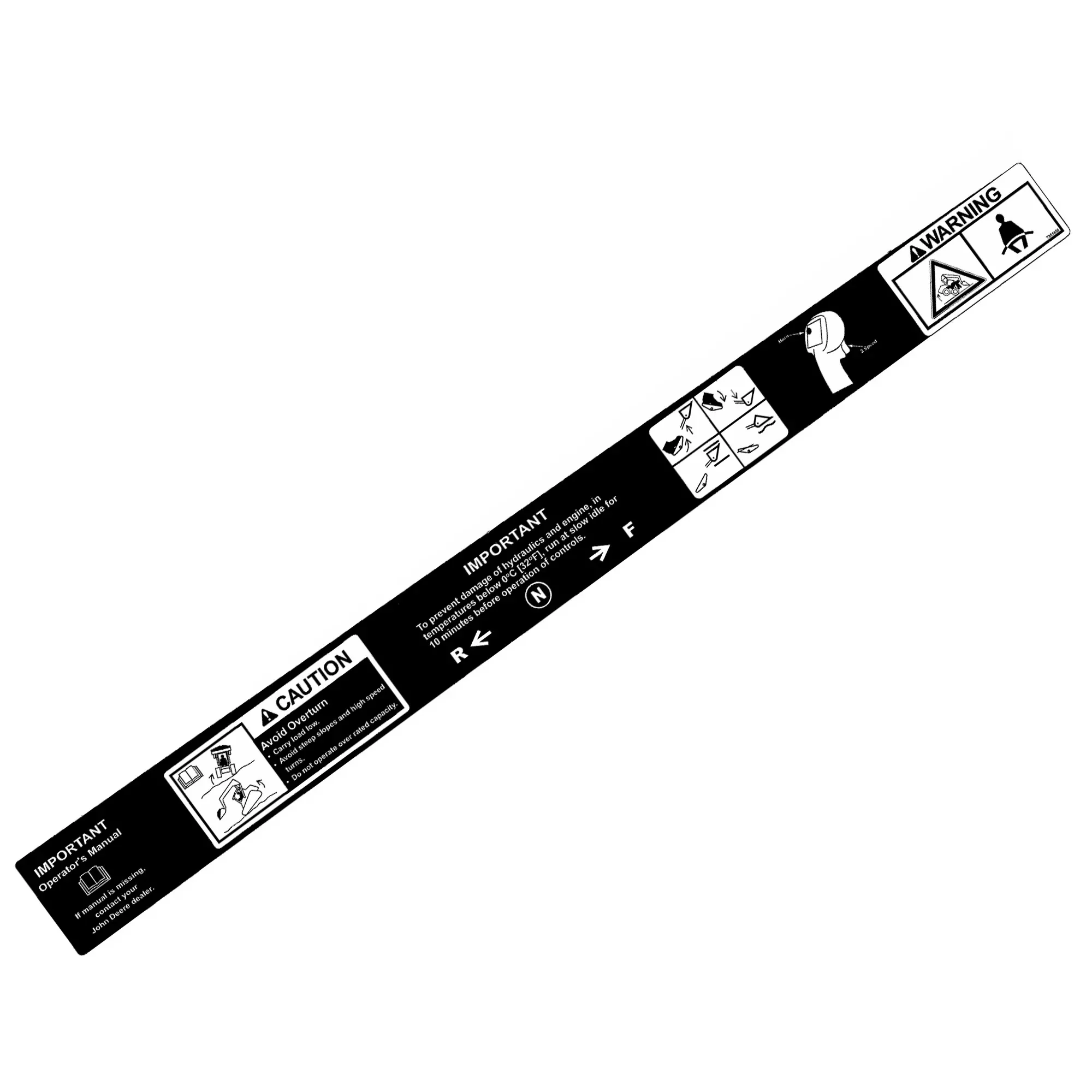 Label, Caution/Controls French RH H