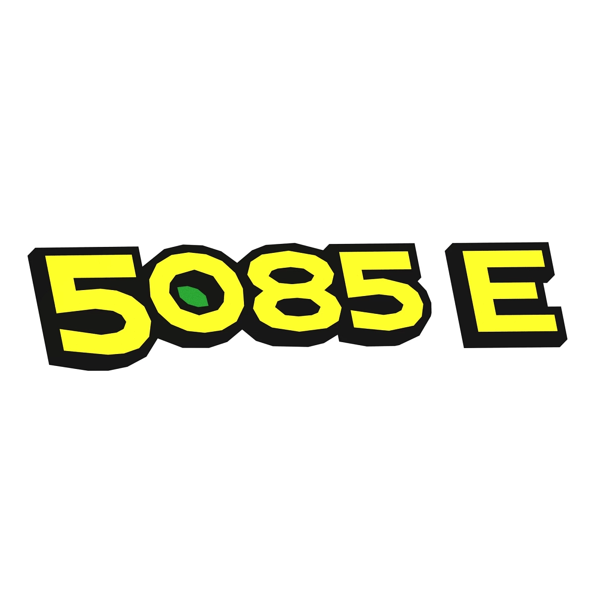 Label, Model 5085E, RH