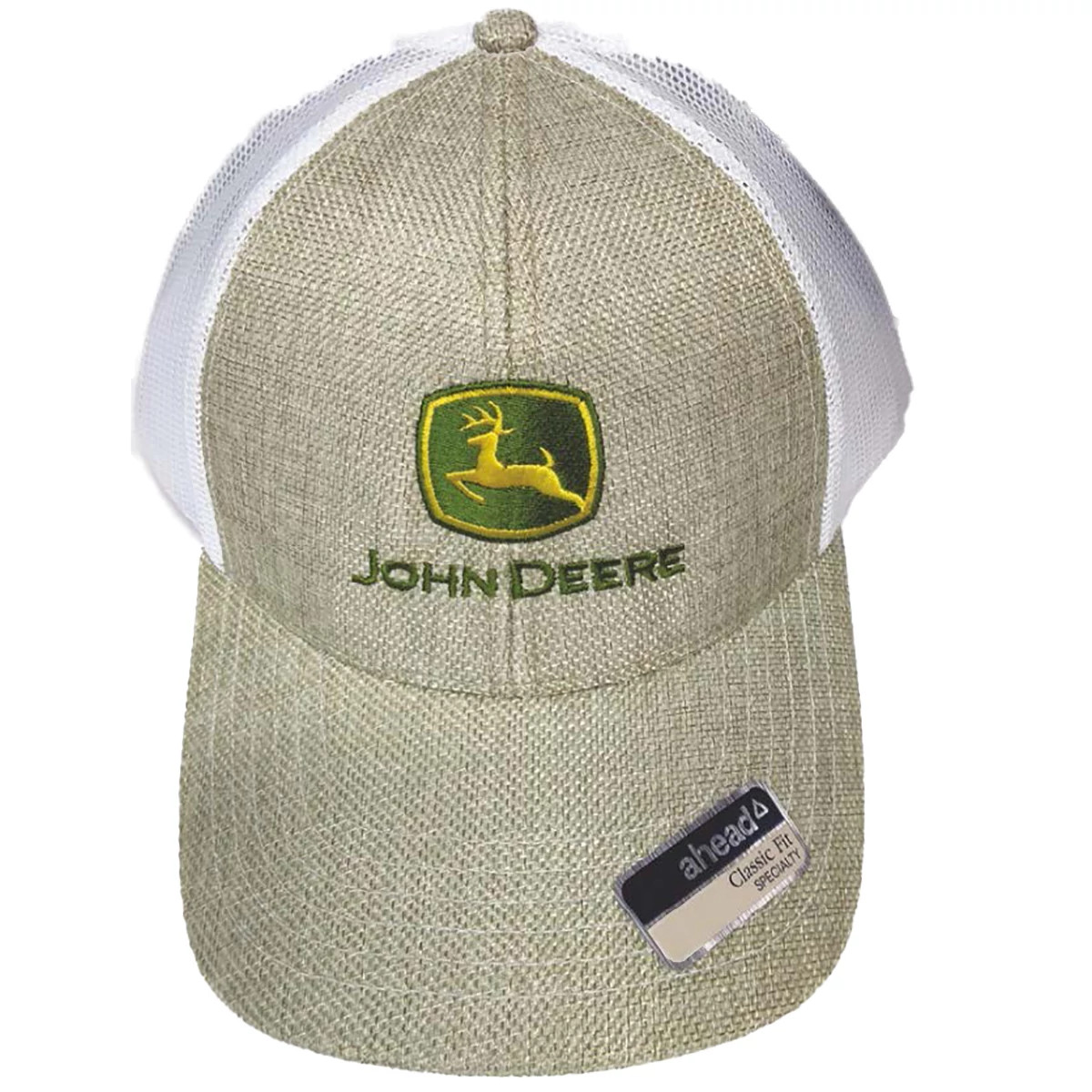 "Burlap Logo Hat"