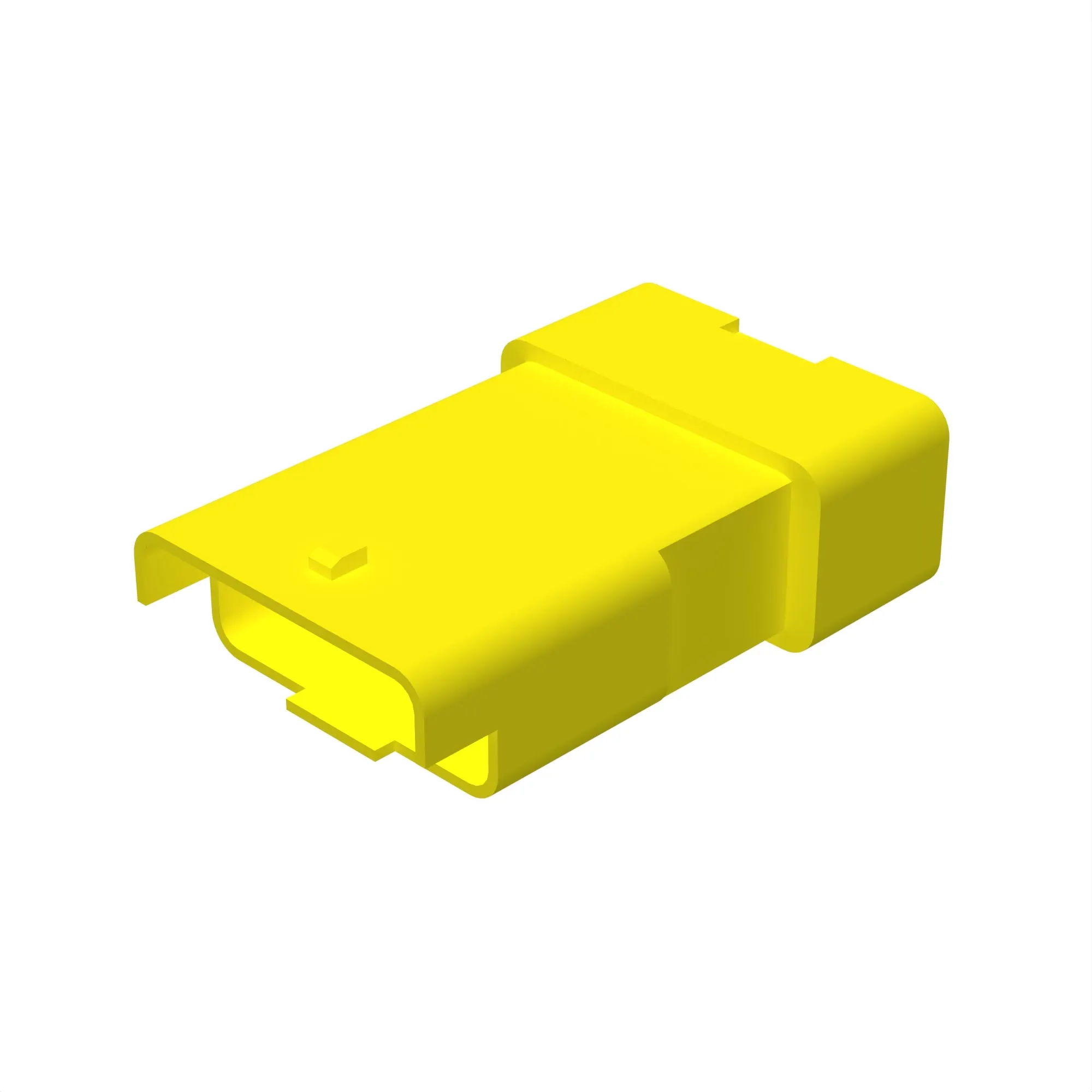 CONN FCI SICMA 6W MS YELLOW PLSTC
