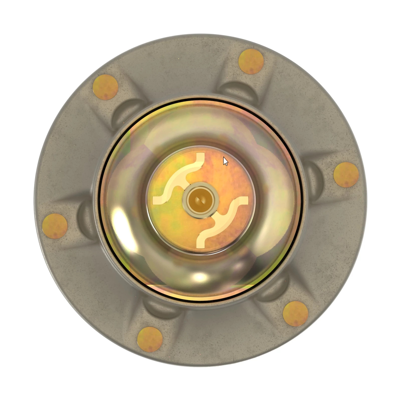 HOUSING ASY SPINDLE W/LWR DEFLECTOR