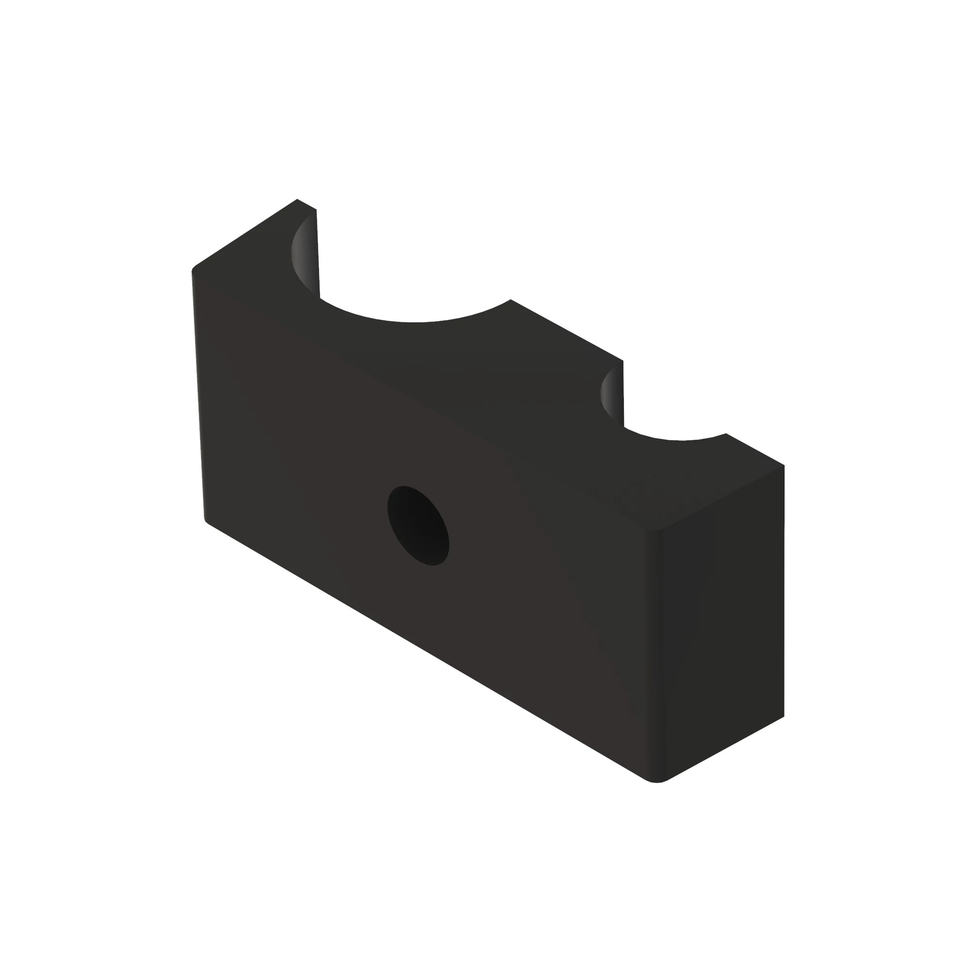 CLAMP-TWIN, 1" X 5/8"