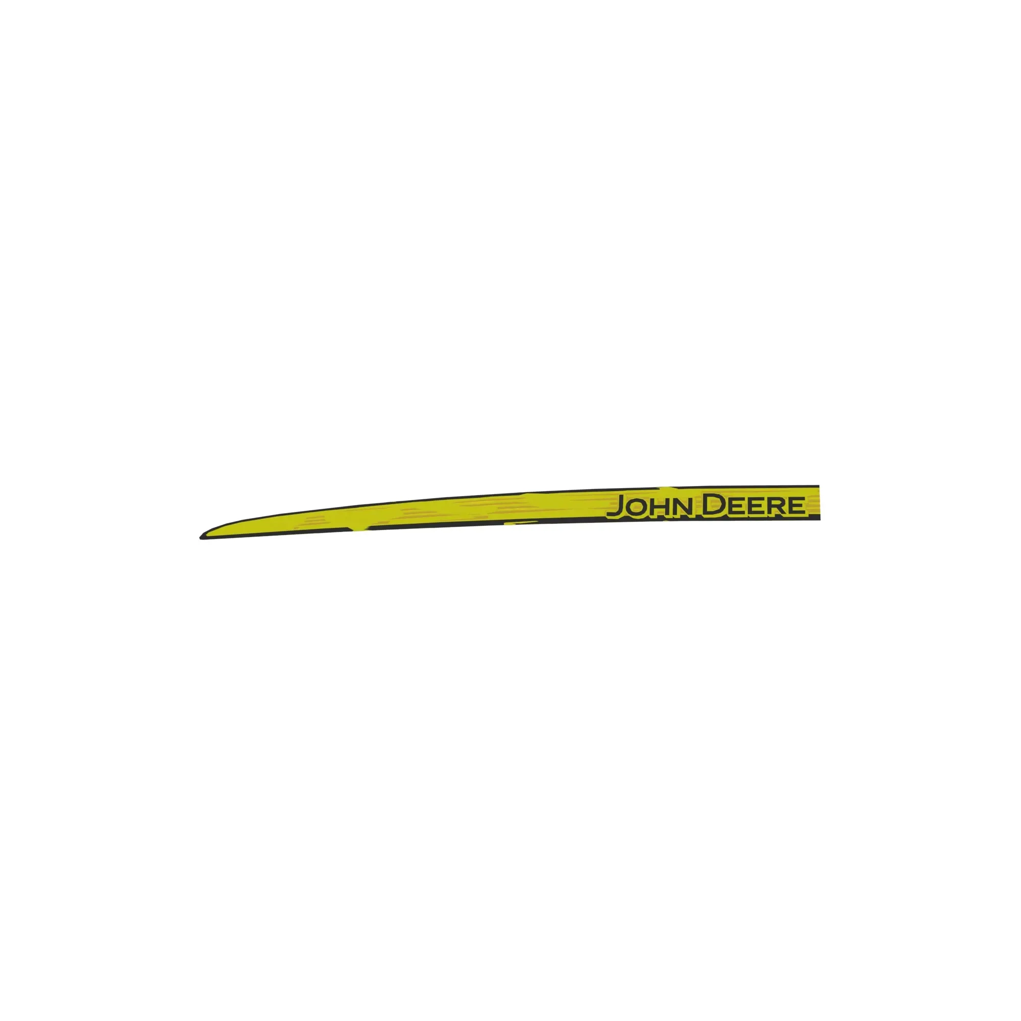 John Deere Hood Designation Label, Left Side - SU45934