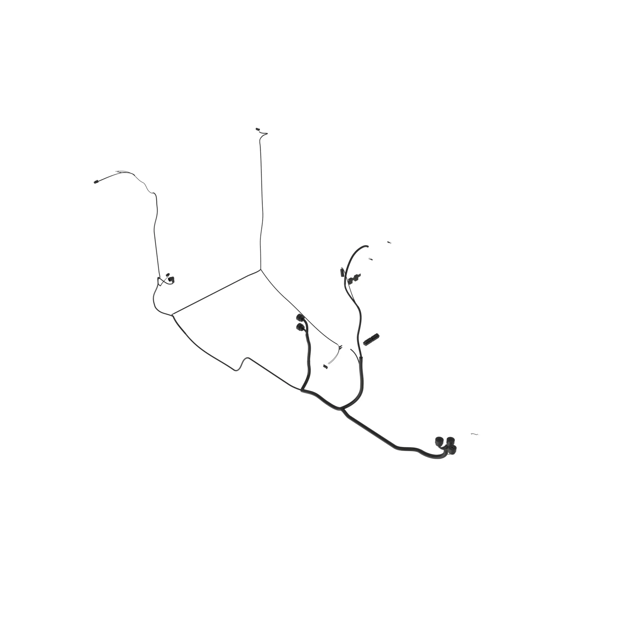 John Deere Frame Wiring Harness - F389086