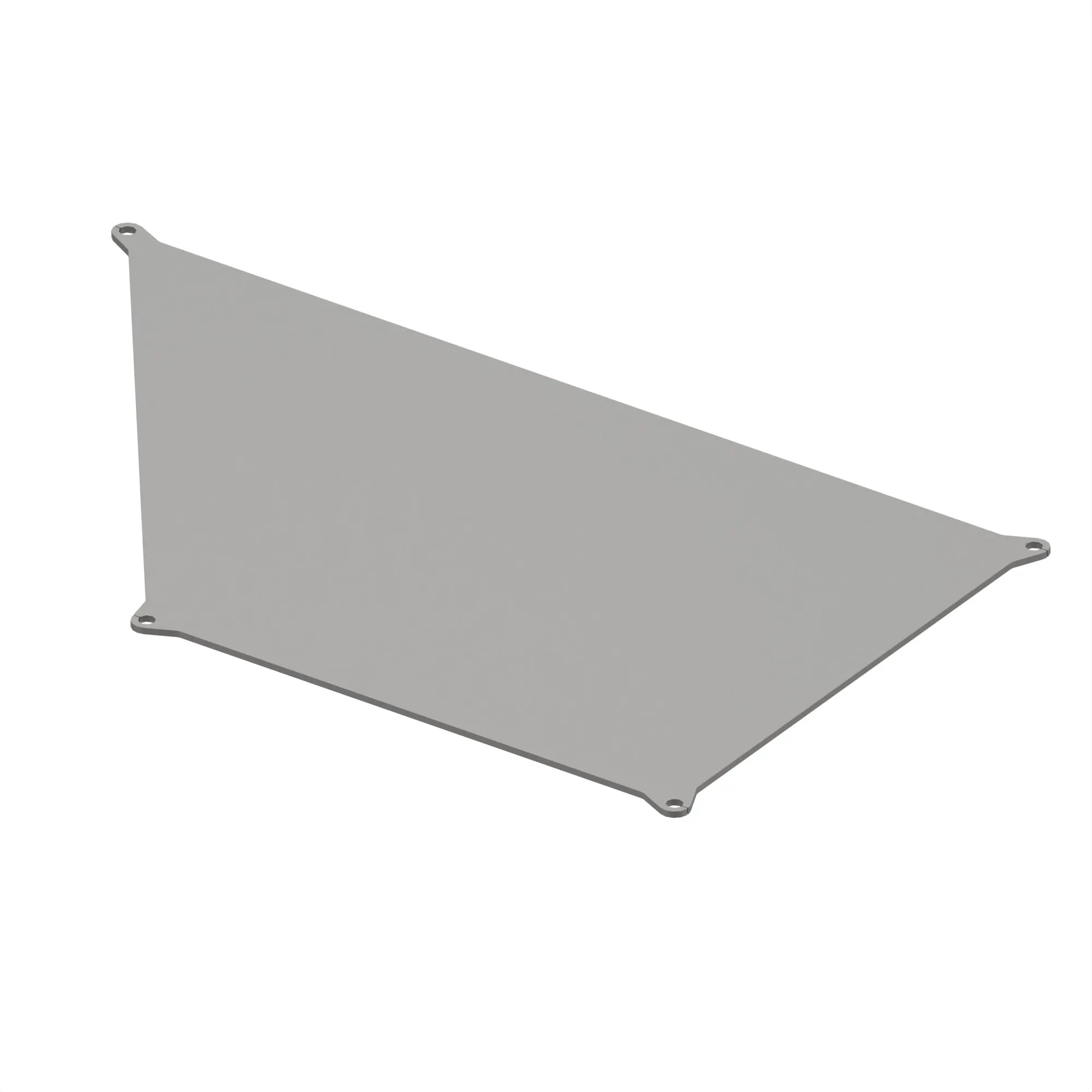 John Deere Front Floor Middle Cover - T165948