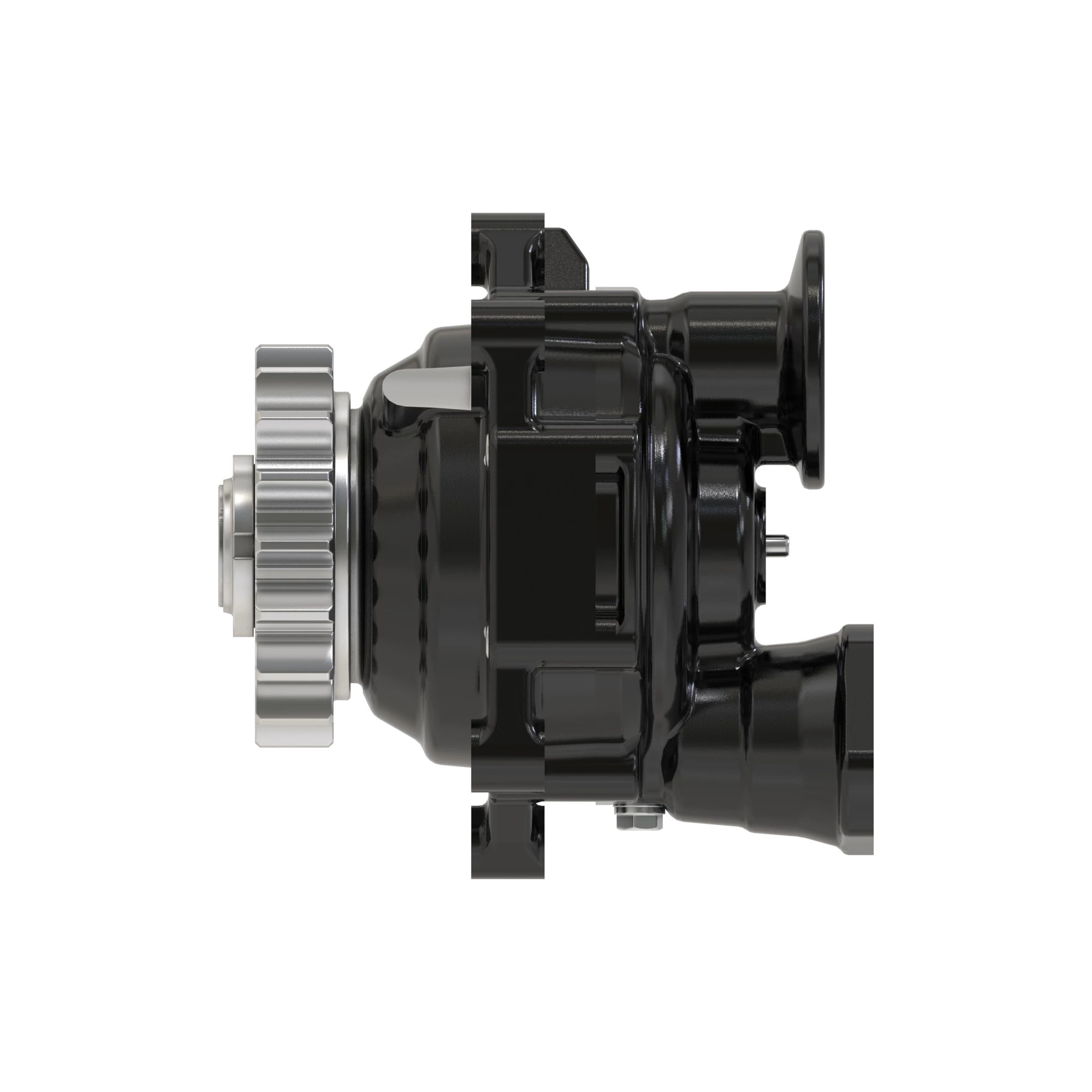 TRANSMISSION, FOR SPOUT ROTATE WITH