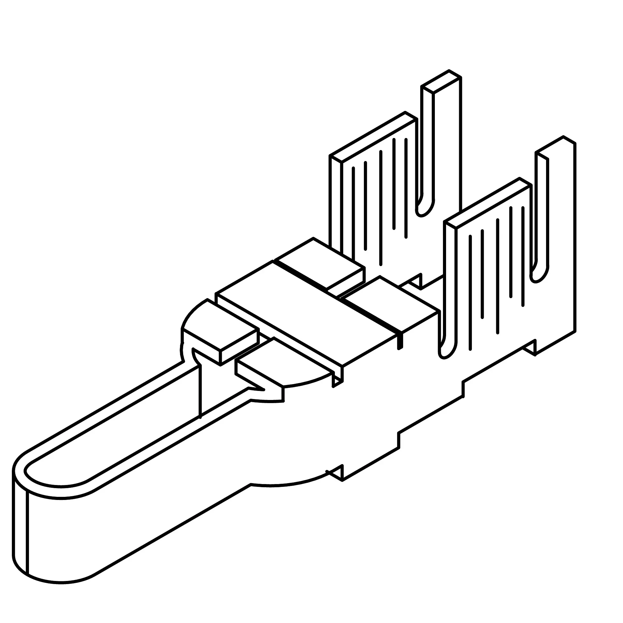 John Deere Electrical Connector Terminal - 57M7601