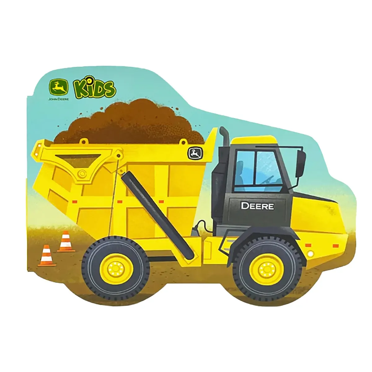 How Dump Trucks Work - Children's Shaped Board Book for Little Construction Enthusiasts and Truck Lovers