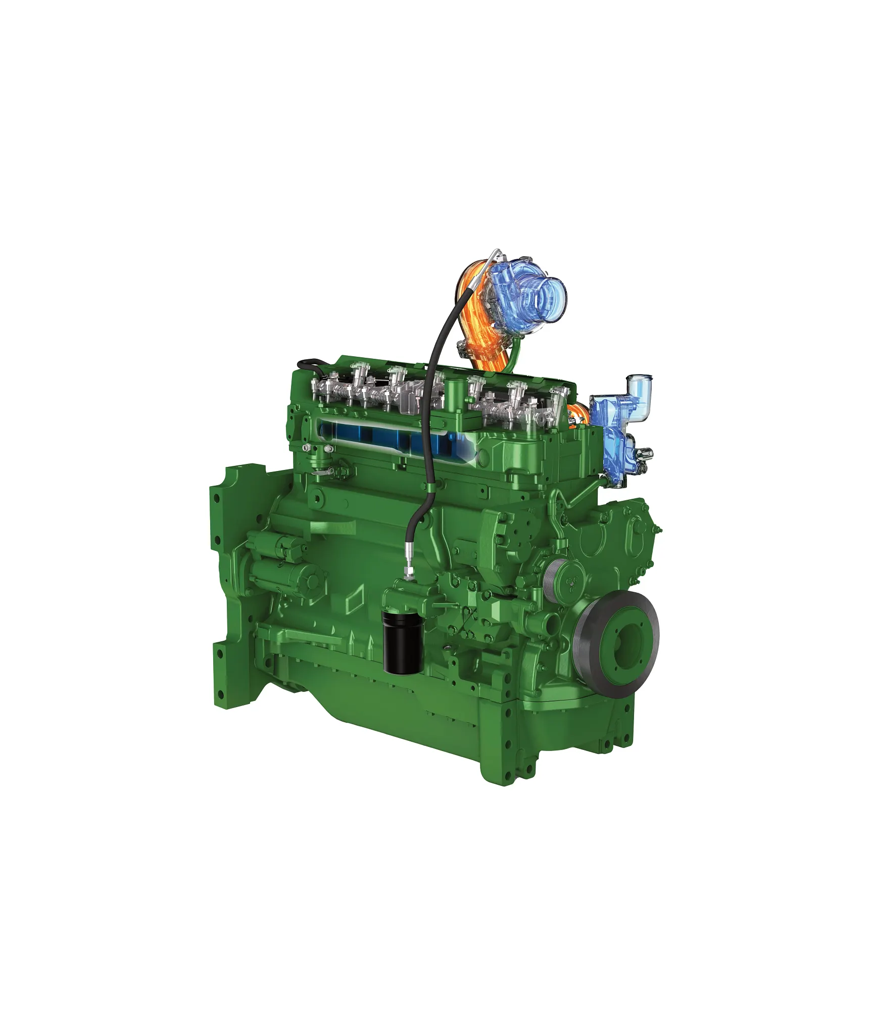 John Deere Diesel Engine, 6.8 Liter, FT4 - PE11429