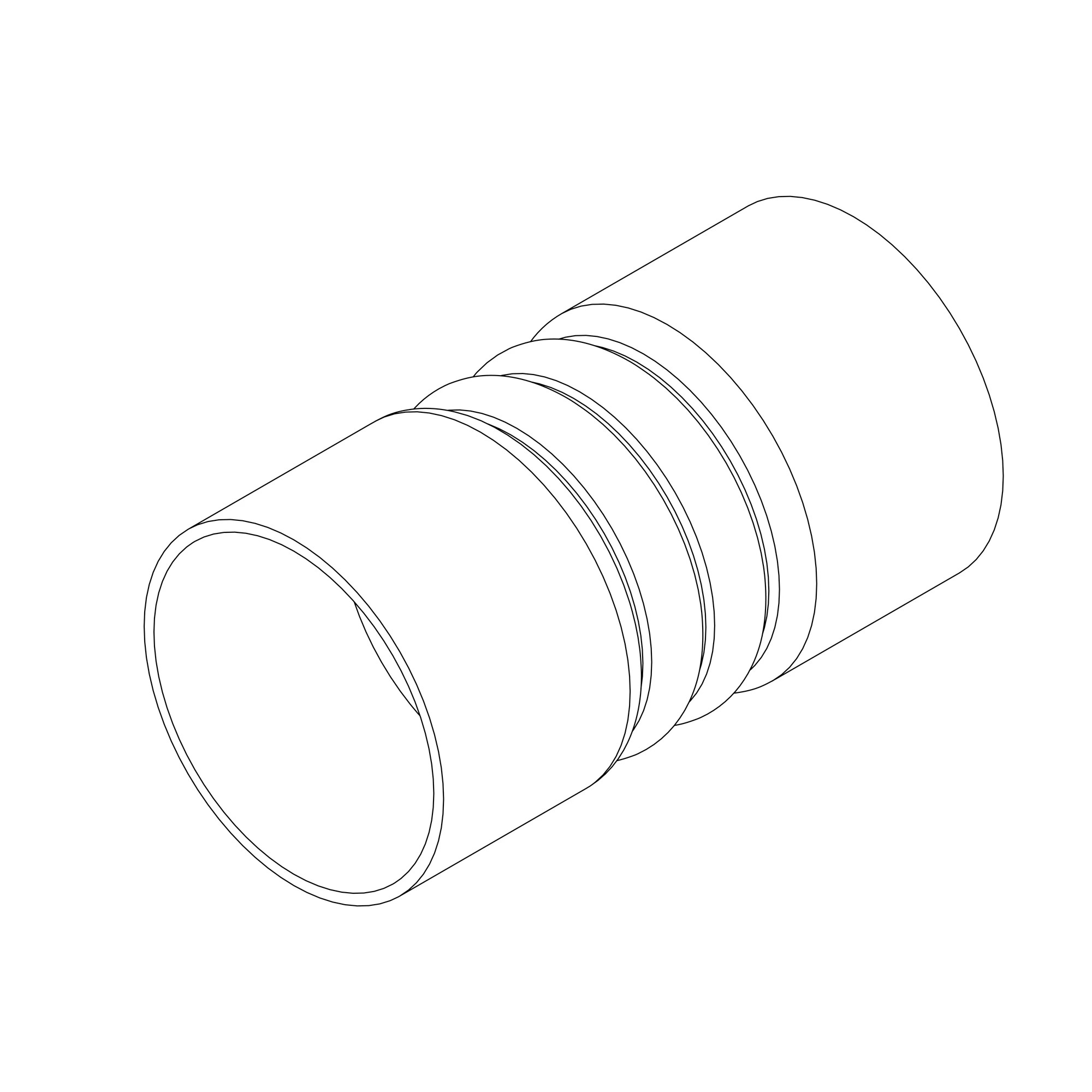 John Deere Hagie Charge Air Hose - 5HG311592