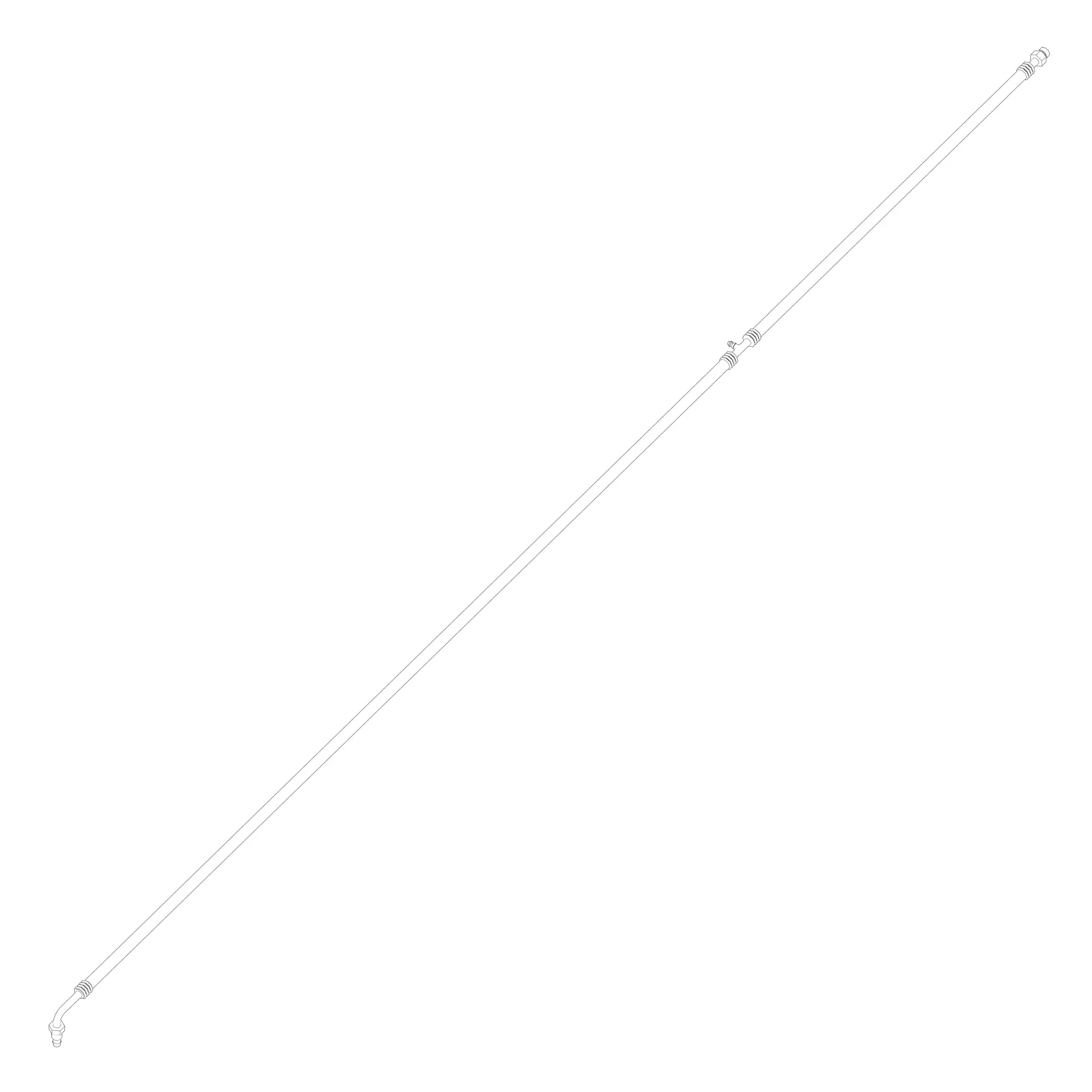 John Deere Refrigerant Hose - DQ62297