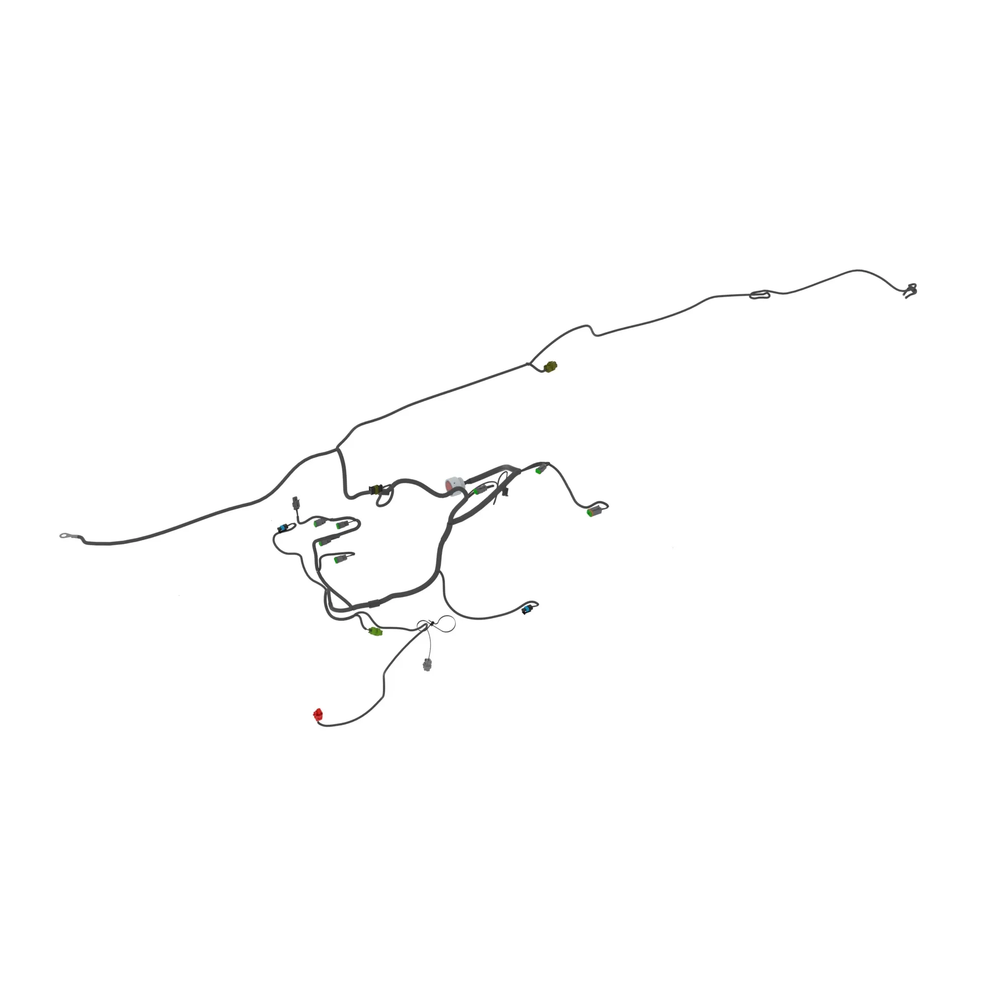 John Deere Rear Wiring Harness - AT494977