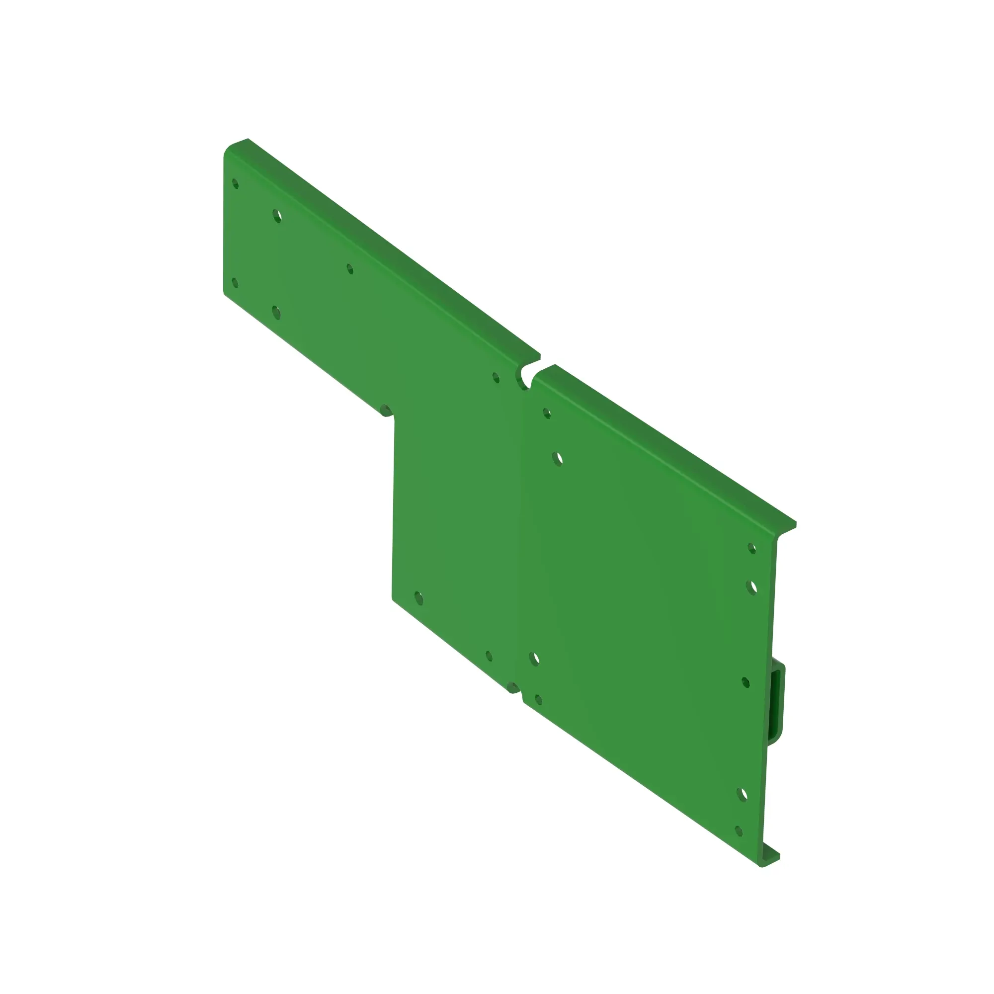 John Deere LH Outer Float Arm Skid Plate - AXE13540