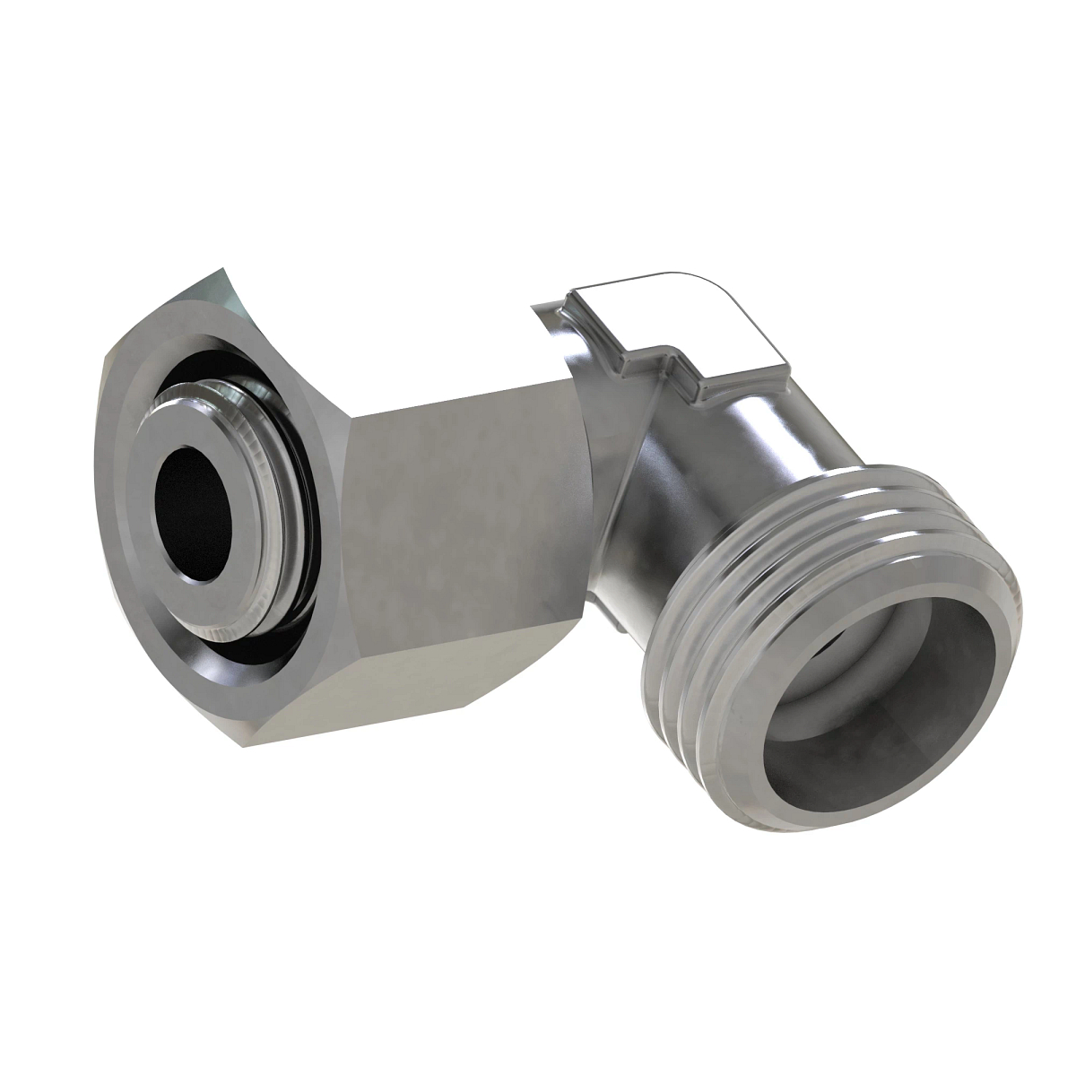 John Deere Swivel 90 Degree Elbow Fitting - T423085