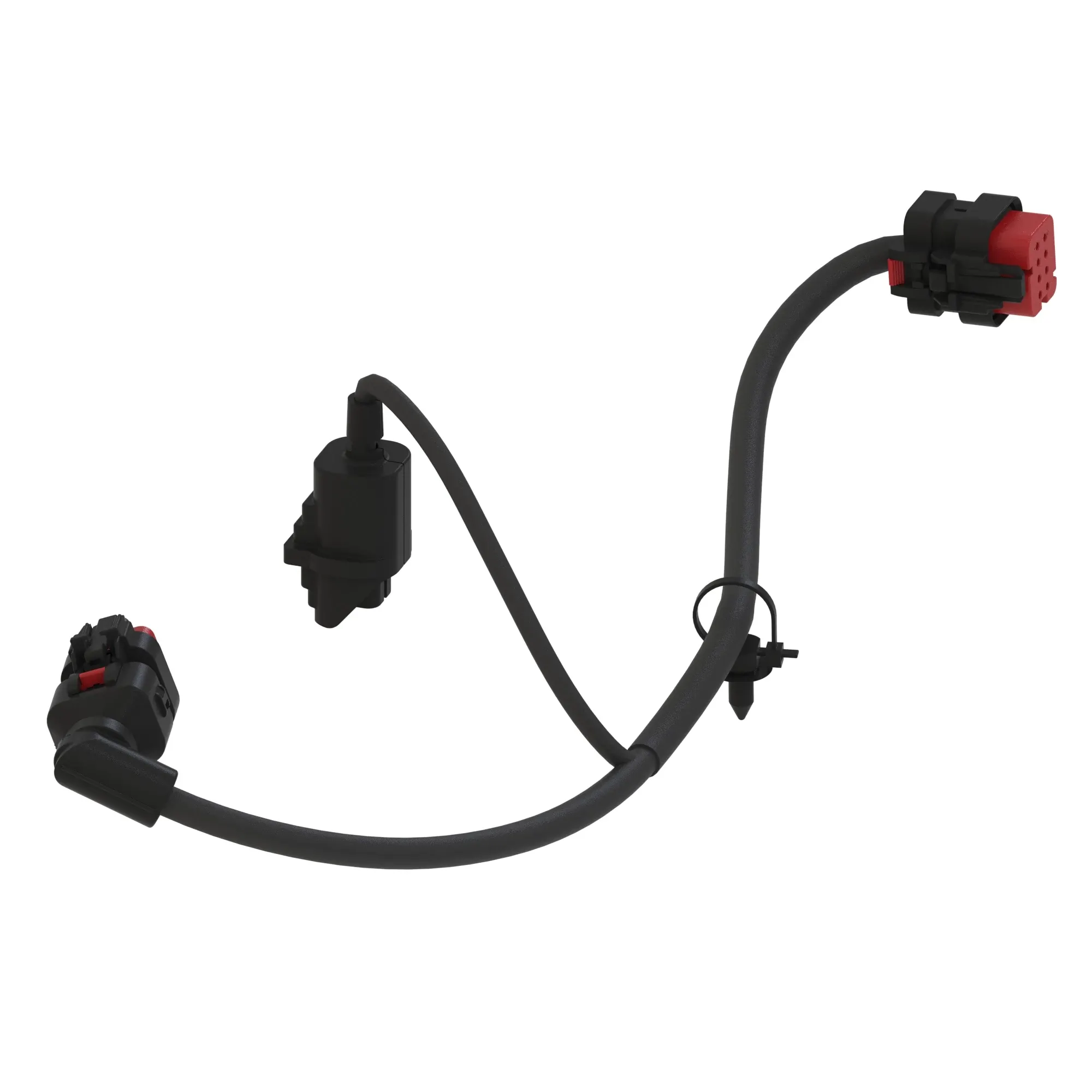 John Deere Mid Mount Air Inlet Wiring Harness - DZ124745