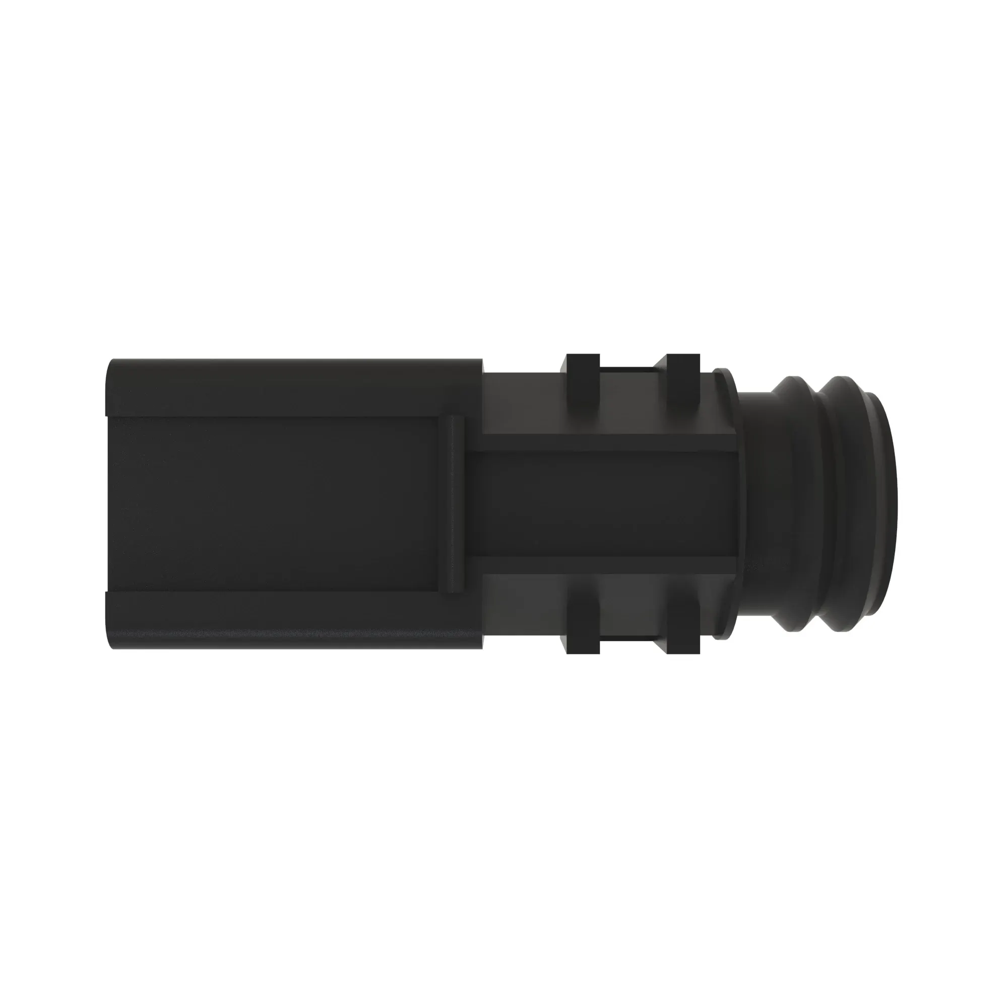 DEUTSCH DT BACKSHELL BLACK PLSTC