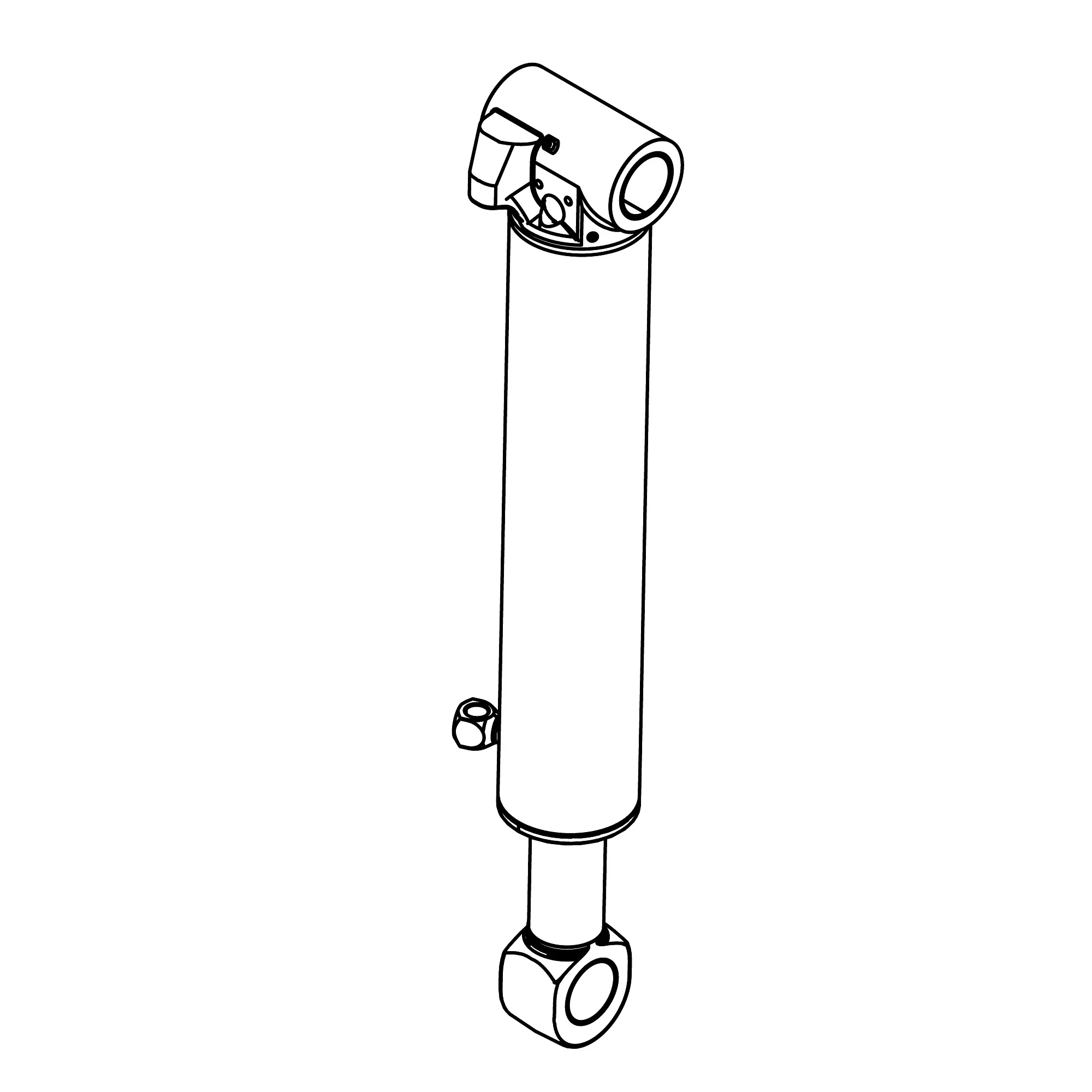 John Deere Hydraulic Cylinder - F674019