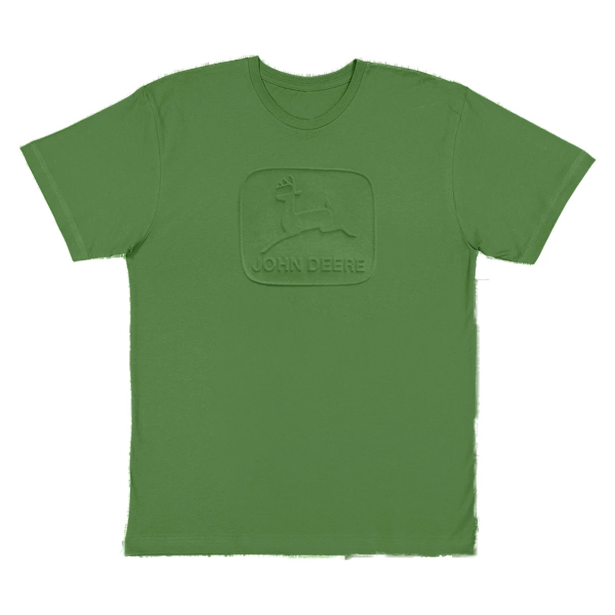Vintage Embossed Green T-Shirt