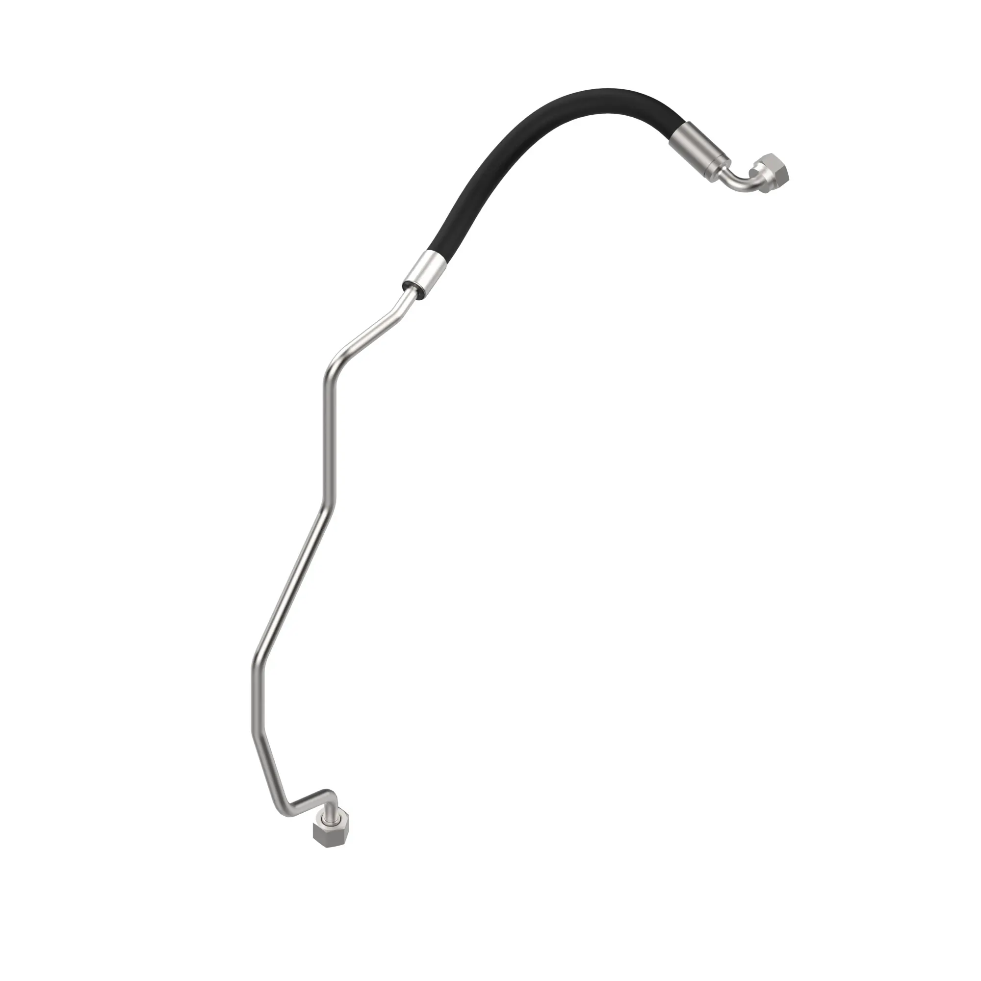 John Deere Cab Suspension RH Lower Hydraulic Hose - RE587247