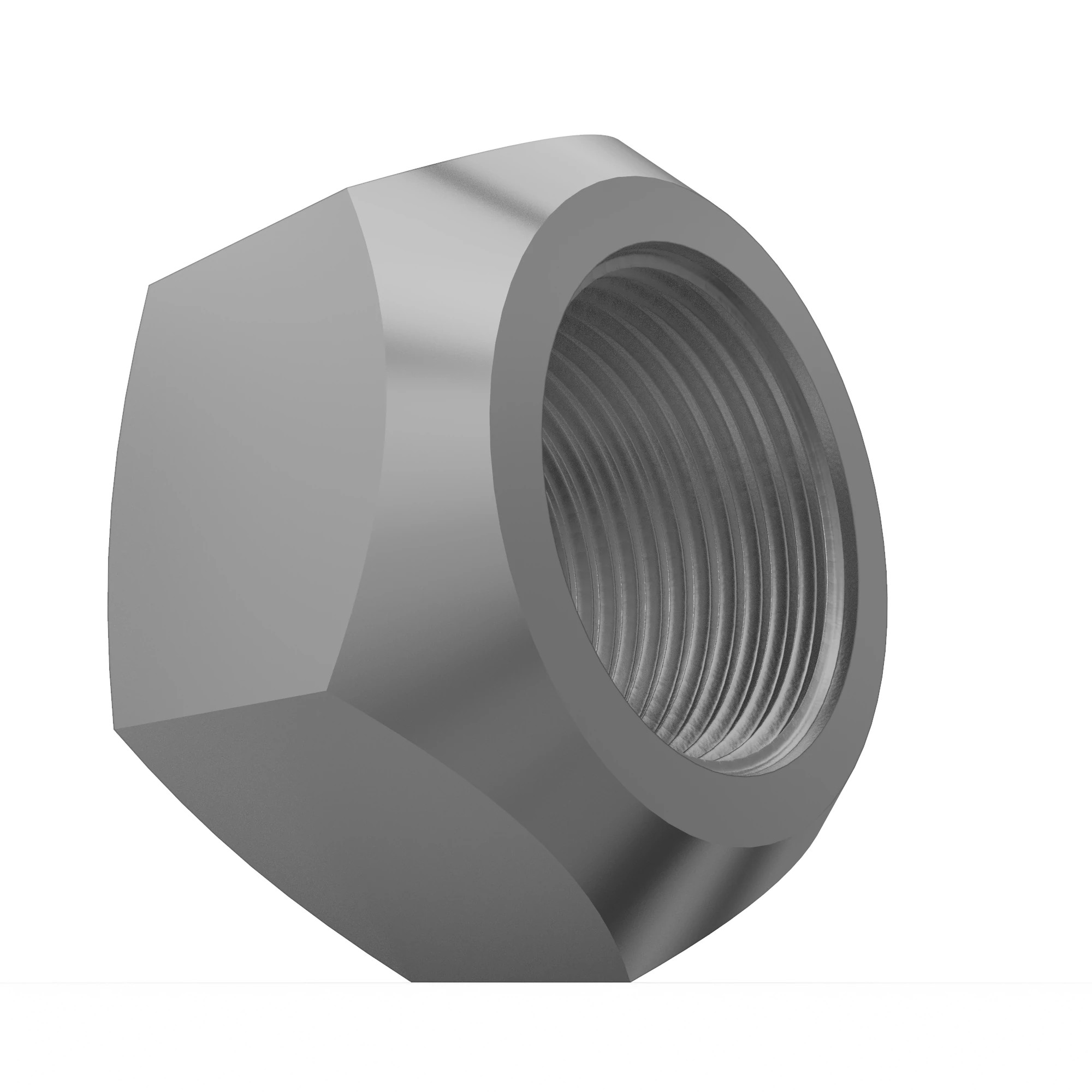 HEX COLLAR LOCK NUT, 1.25" - 7