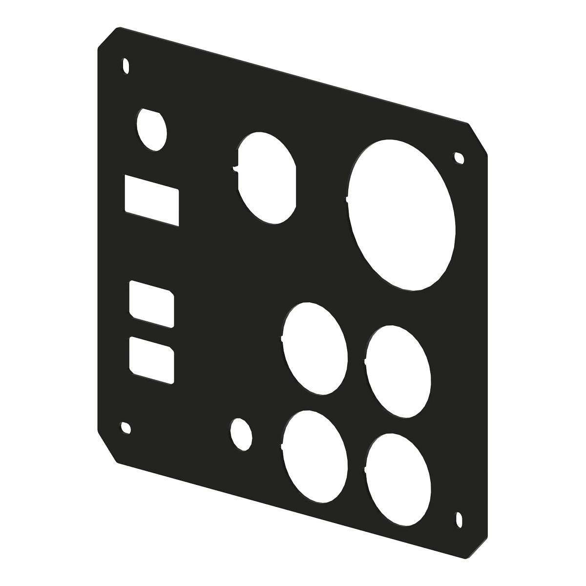 Faceplate, DG14 Full Feature Enclos