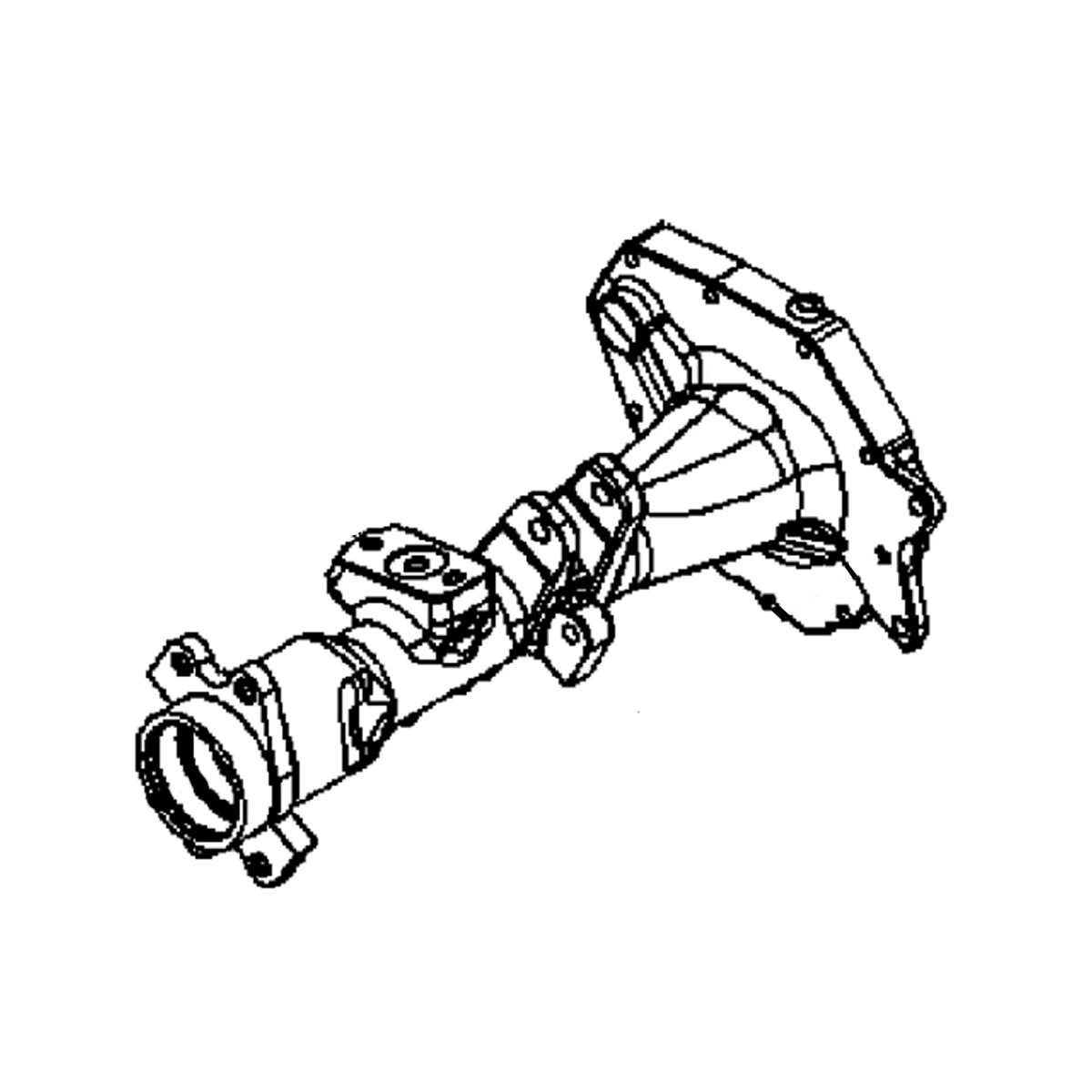 Housing, Axle, R