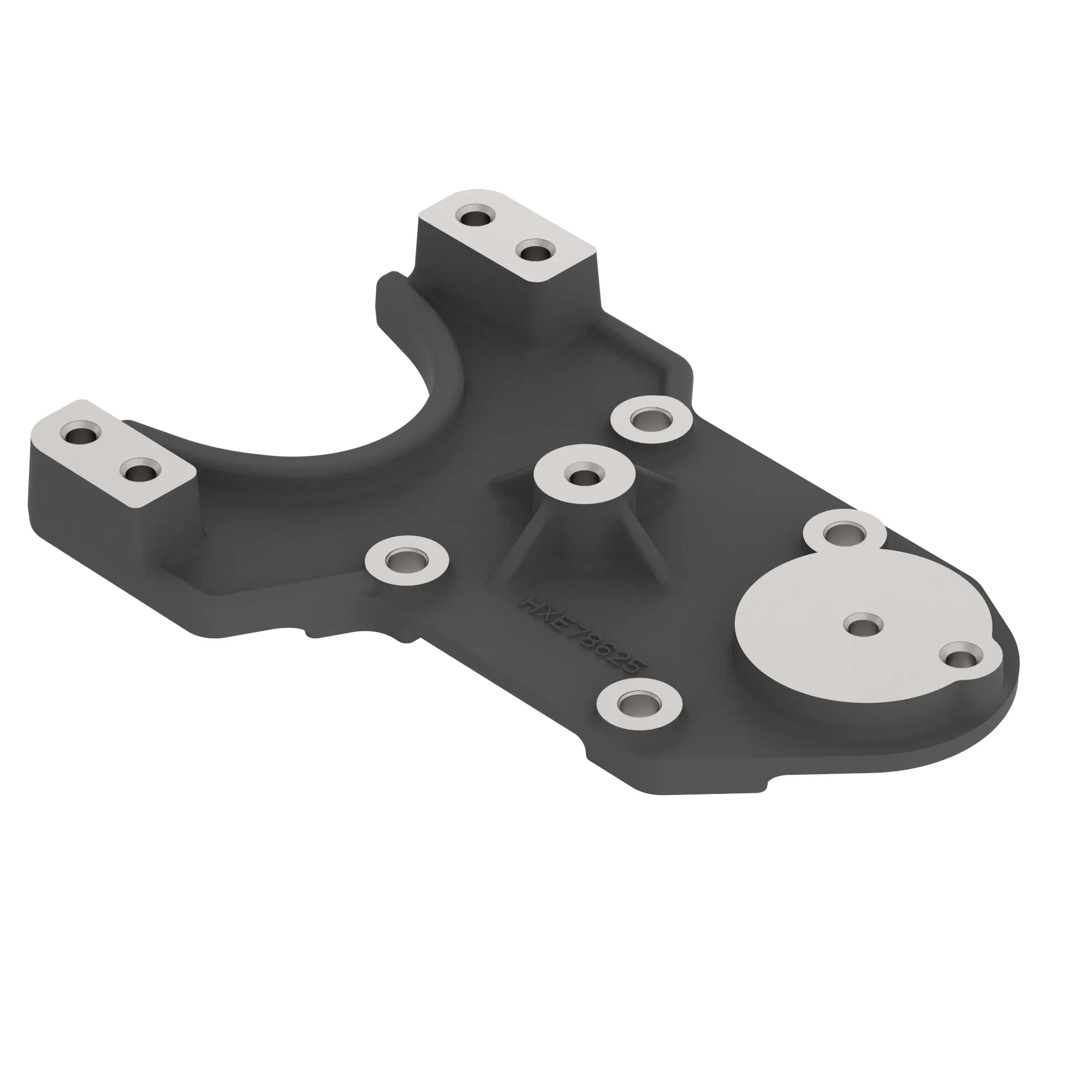 John Deere Muffler and Tensioner Support - HXE78625