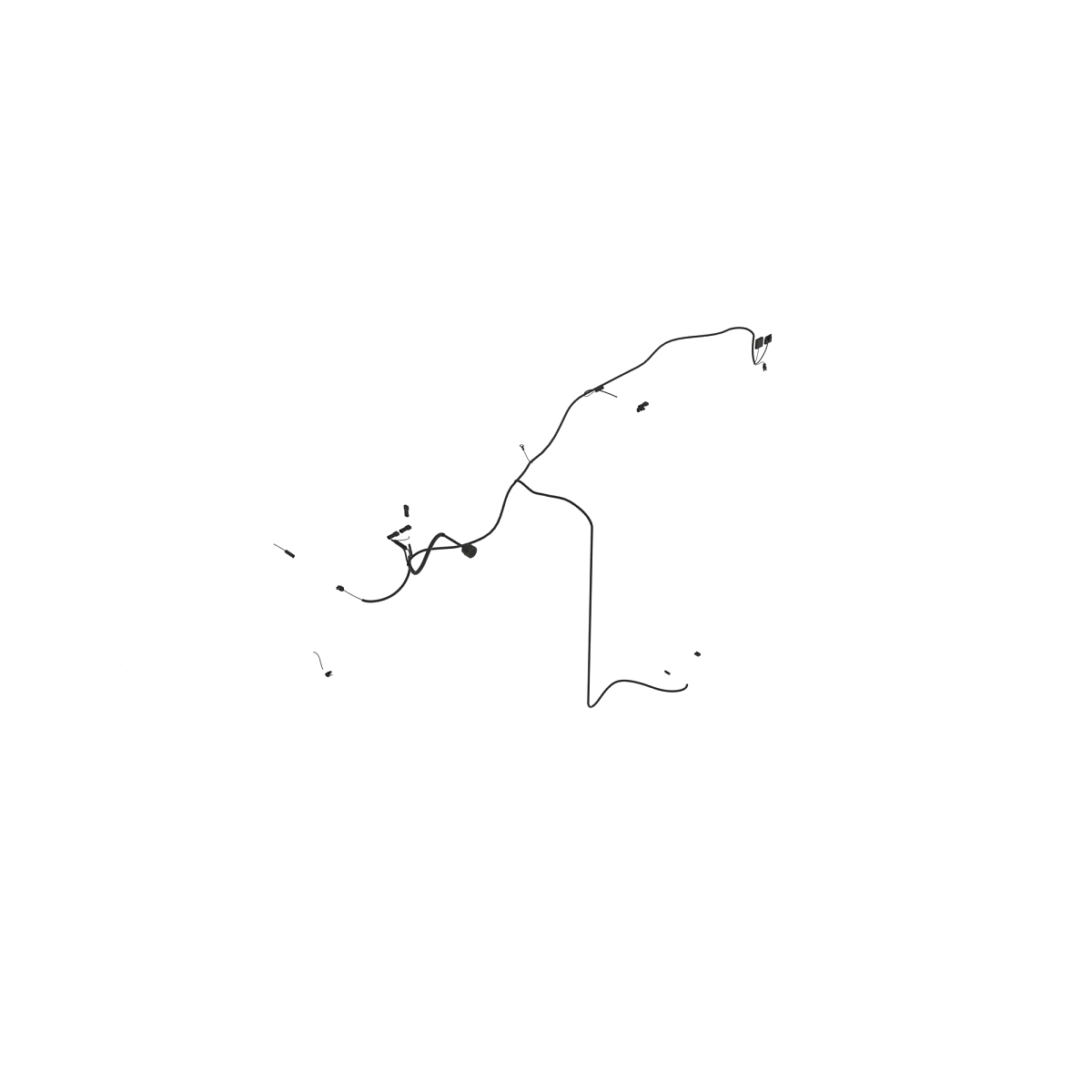 John Deere Engine Frame Wiring Harness - AT304859