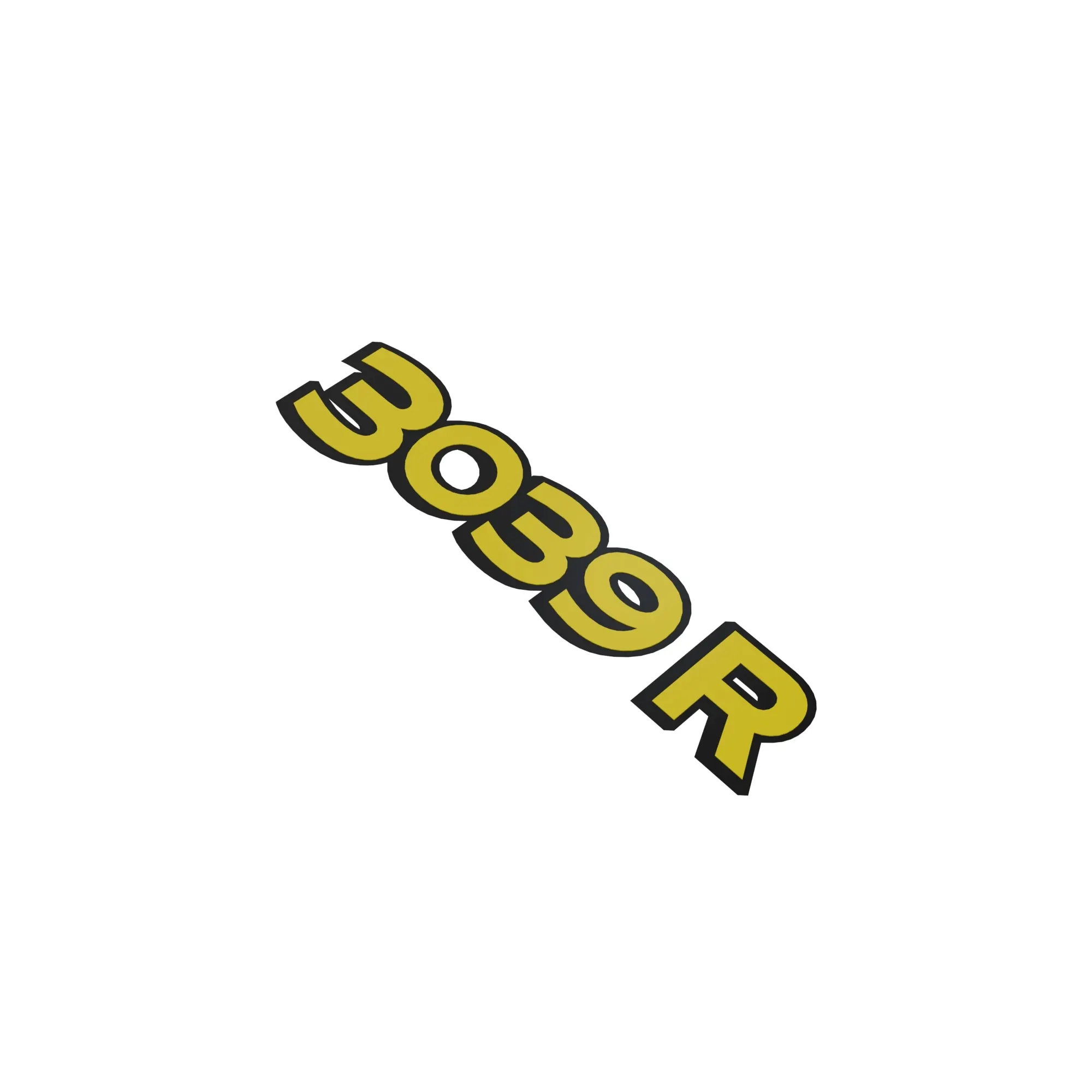 LABEL, MODEL NUMBER, 3039R RH