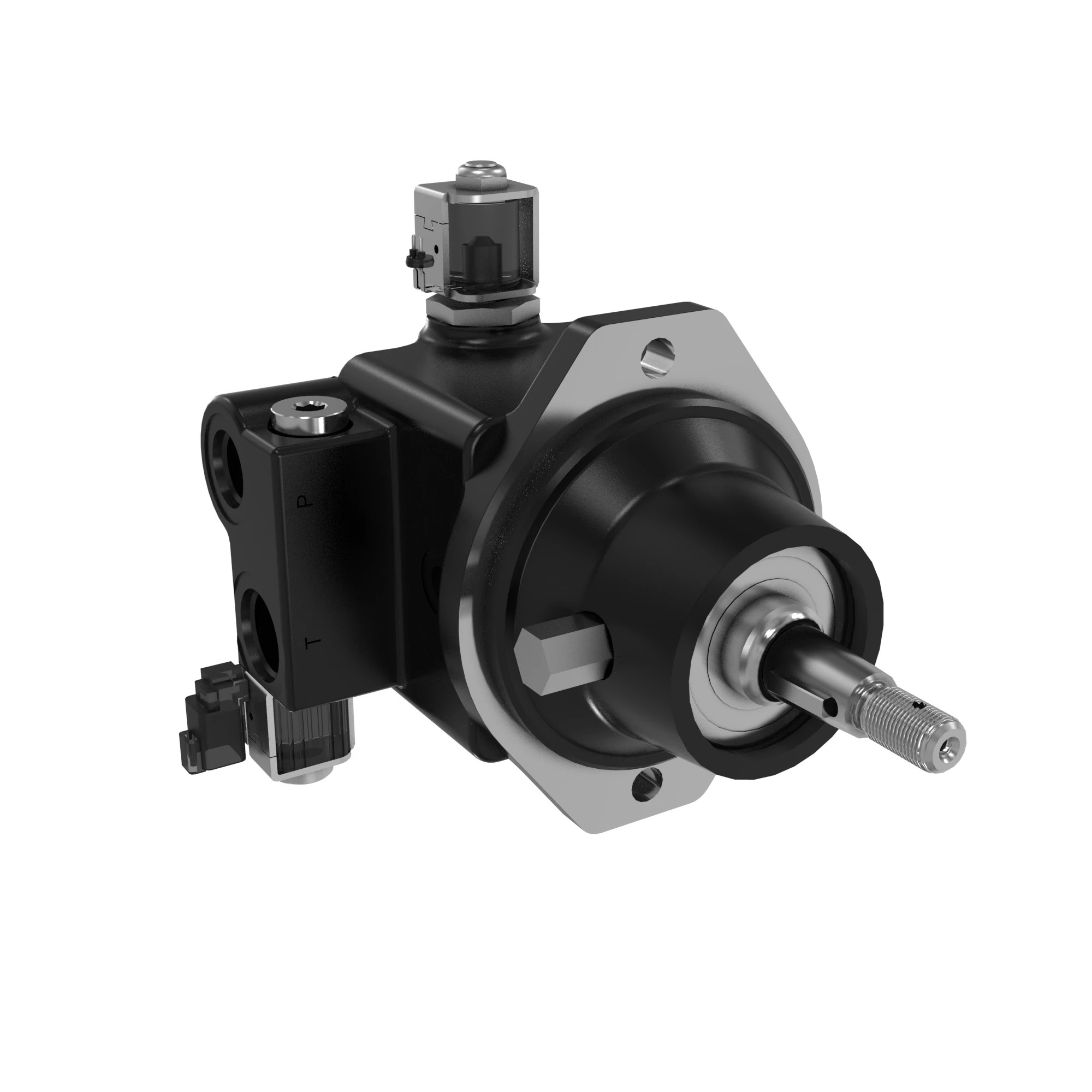 John Deere Fan Drive Hydraulic Motor - AT407963