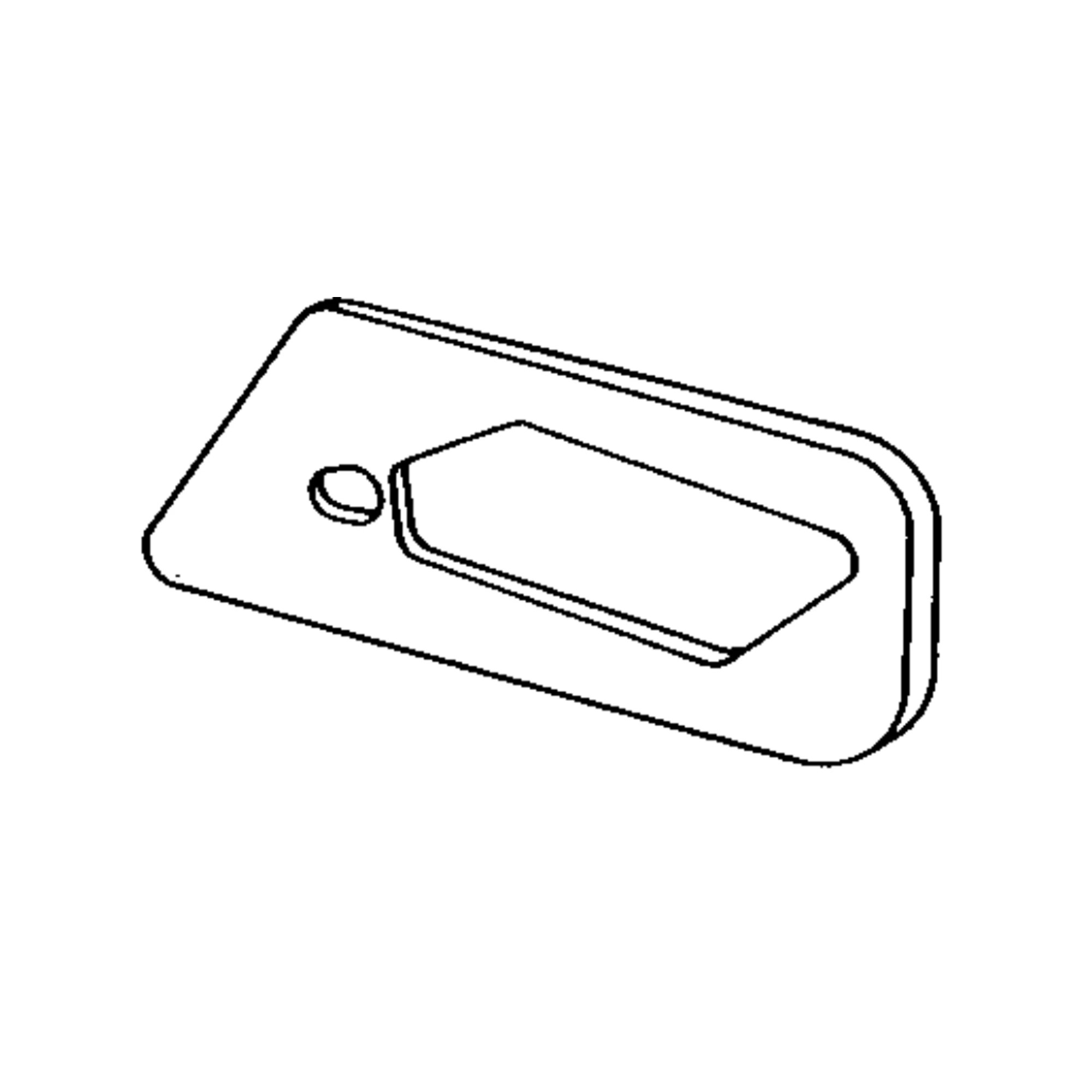 John Deere Mulch Landside Wedge - A22031