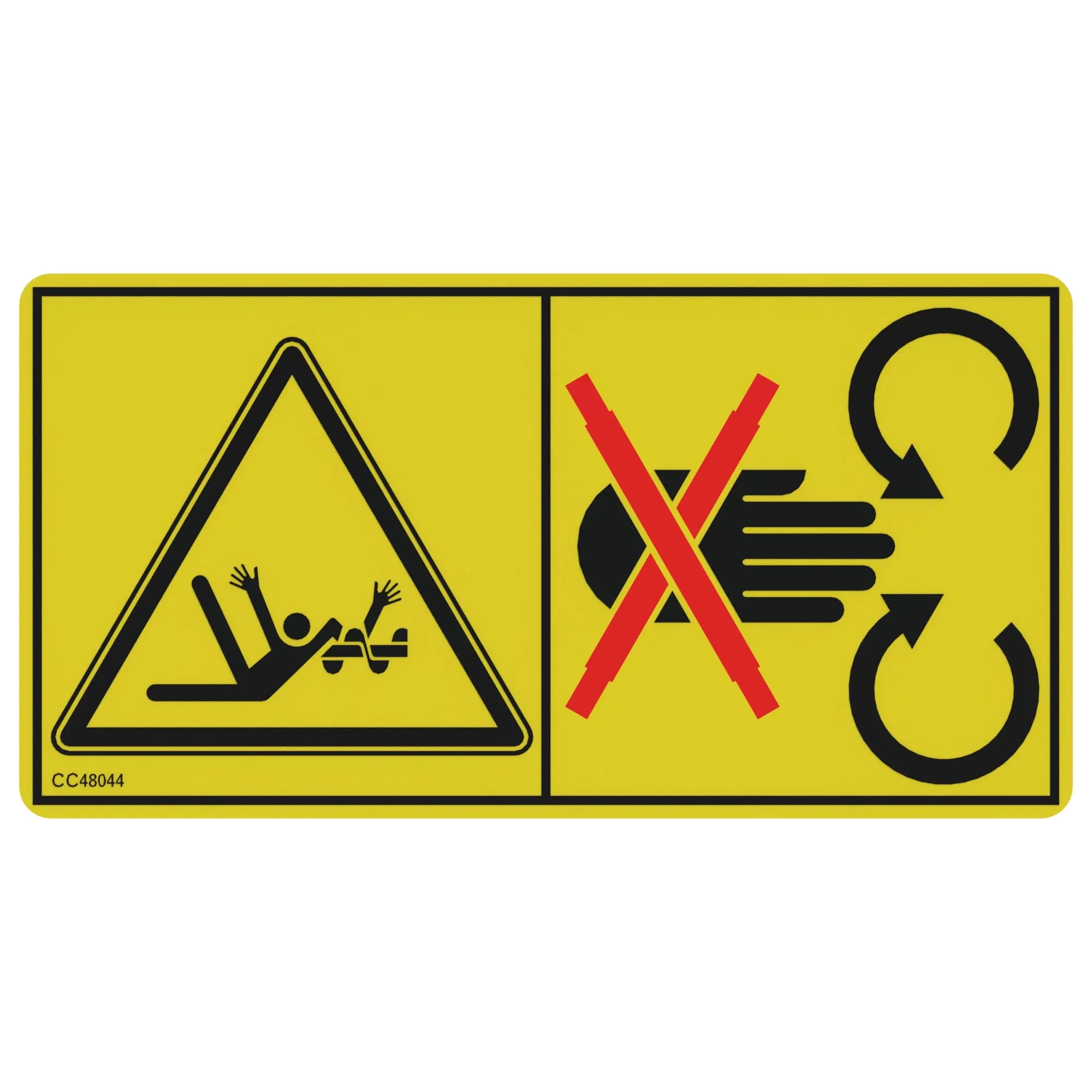John Deere Auger Label - CC48044