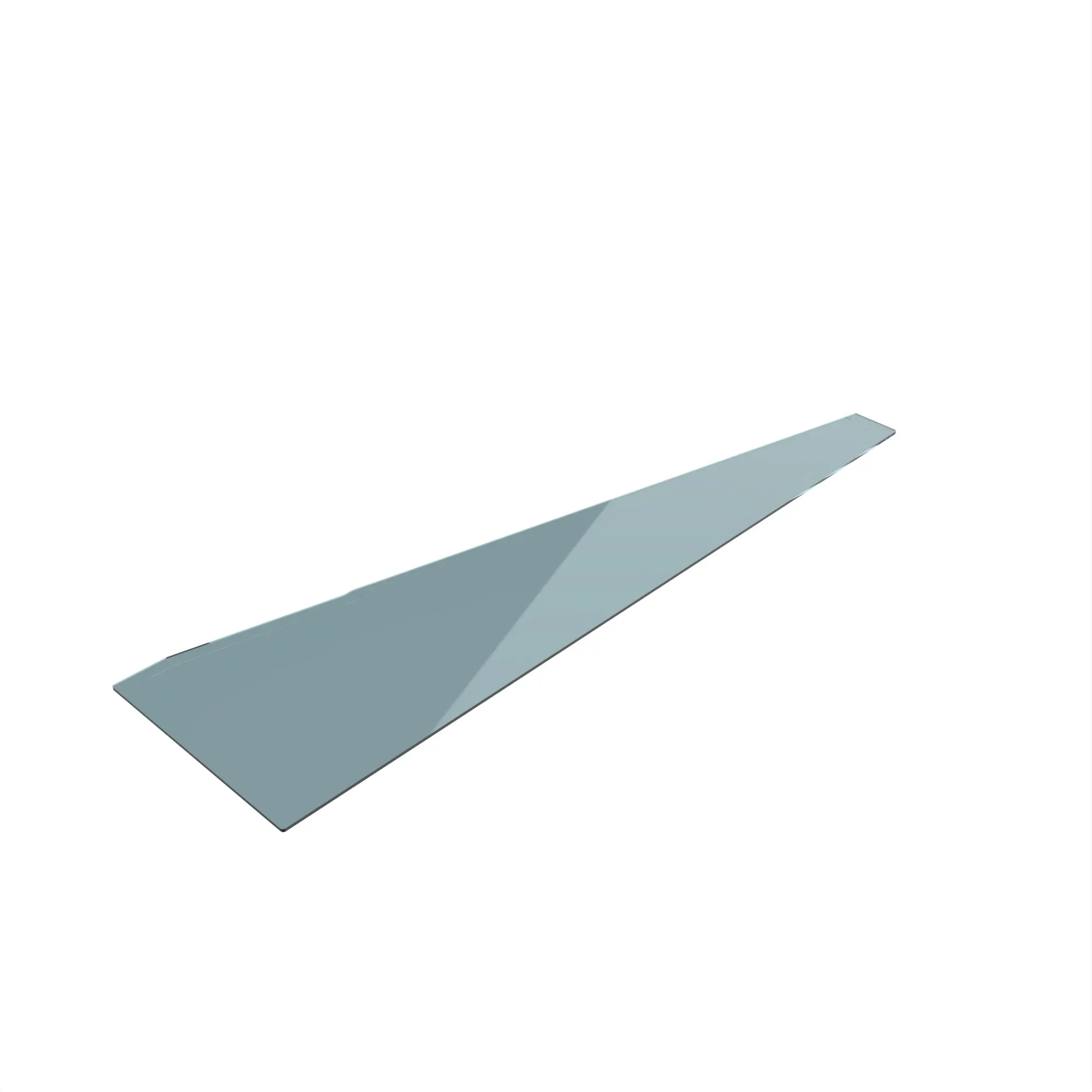 John Deere Right Side Front Cab Windowpane - T230095