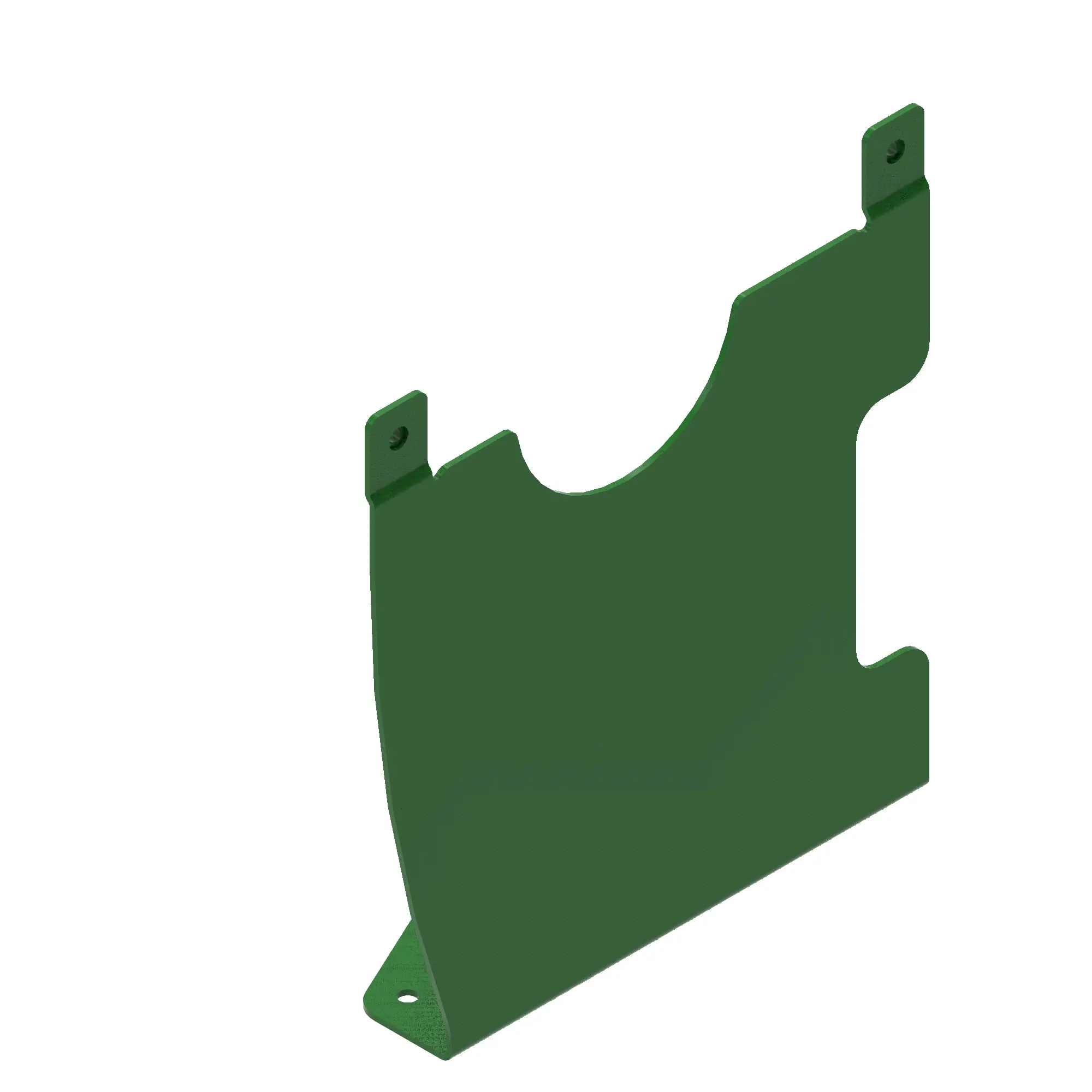 John Deere PTO Shield Gudgeon Step Pate, Left Side - RE571406