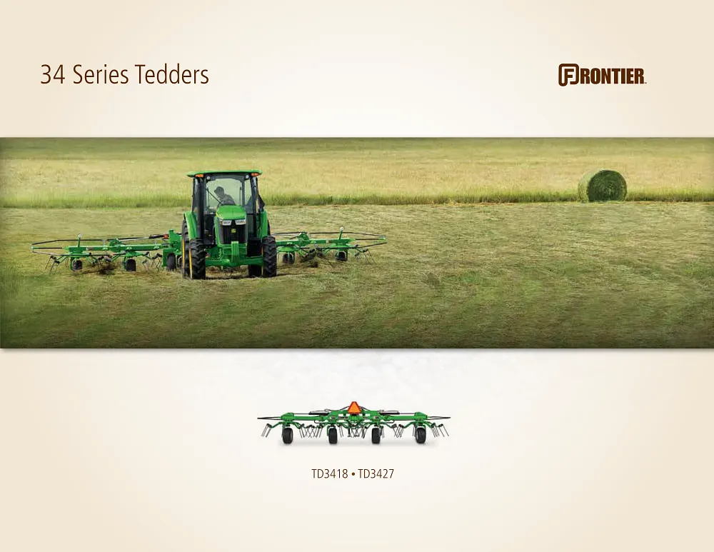 Frontier Series 34 Tedders Brochure cover