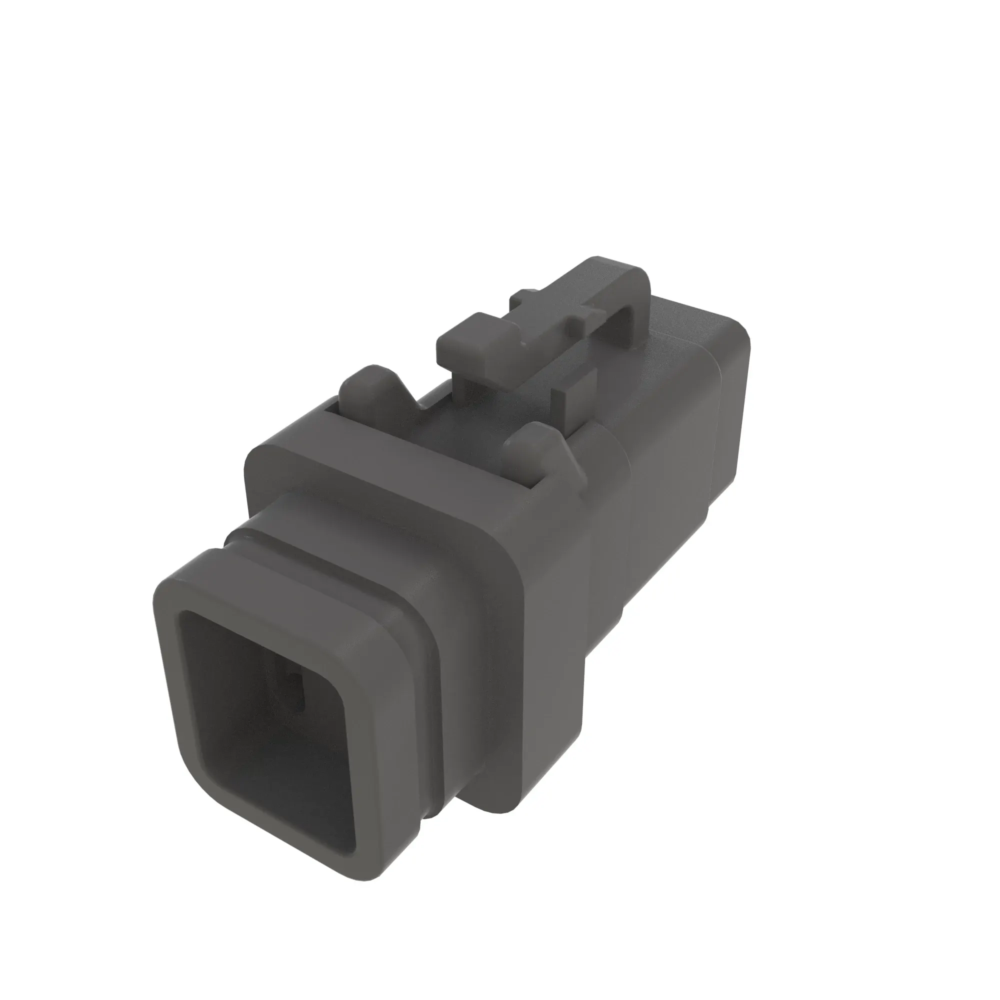 CONN DEUTSCH DTM 6W MS GRY PLSTC