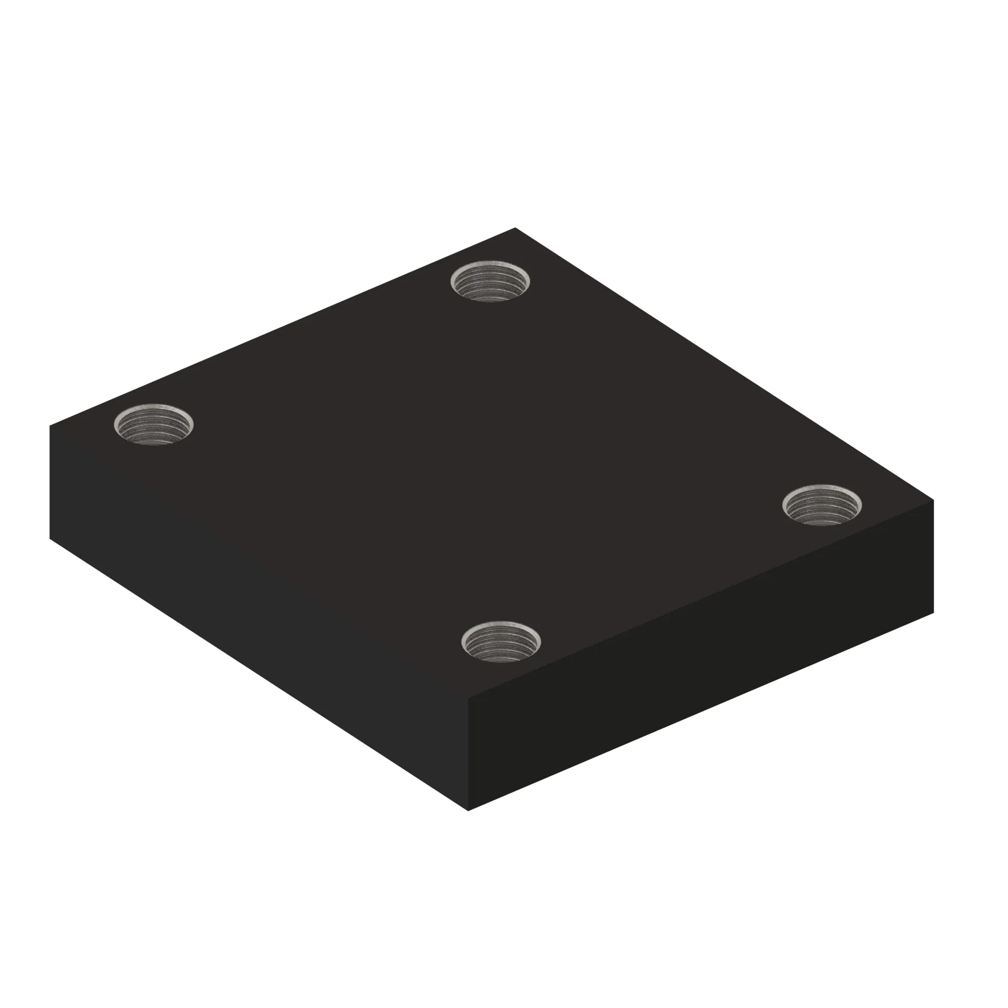 John Deere Feeding Motor Block Plate - F065336