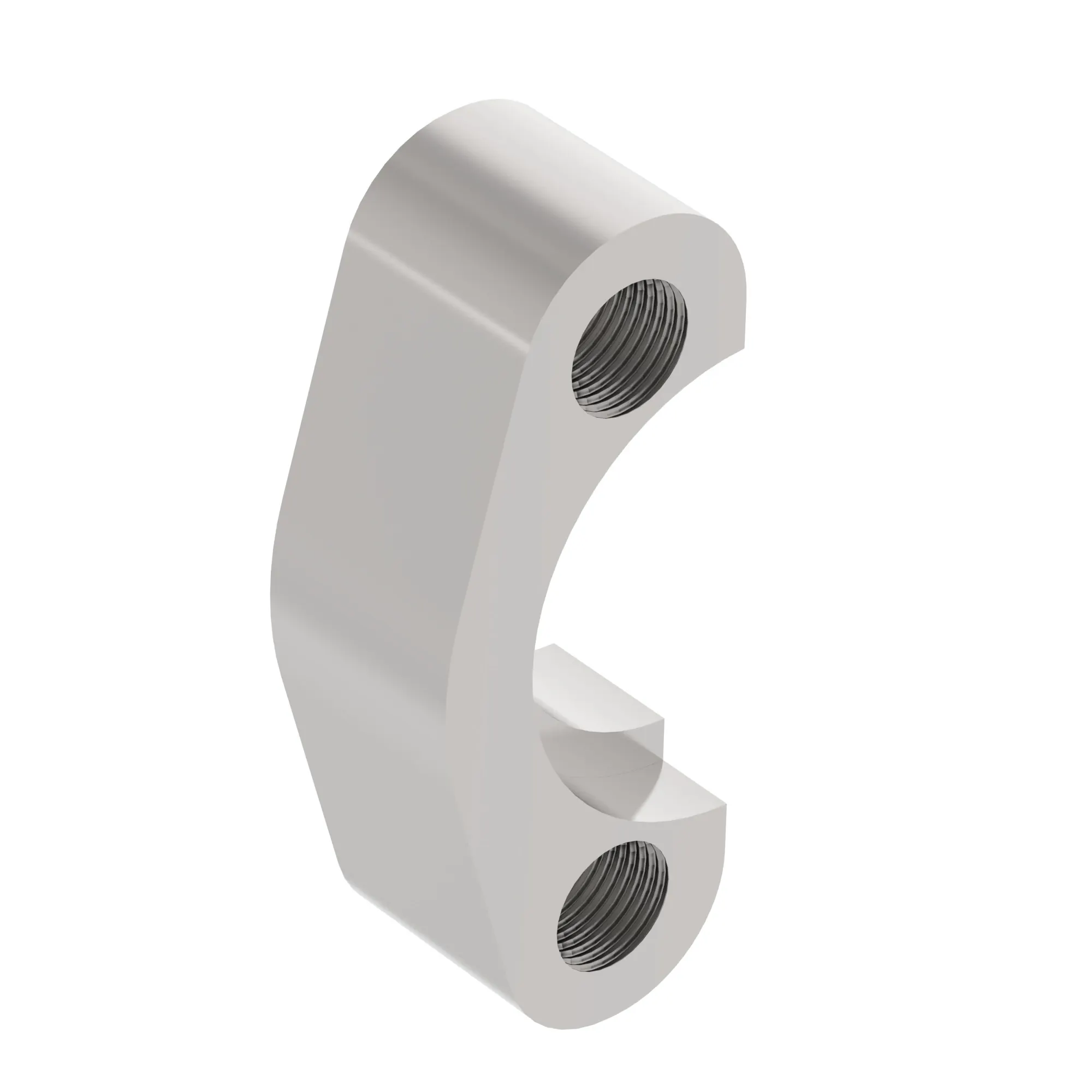 FLANGE FITTING, SPLIT CLAMP HALF, 1